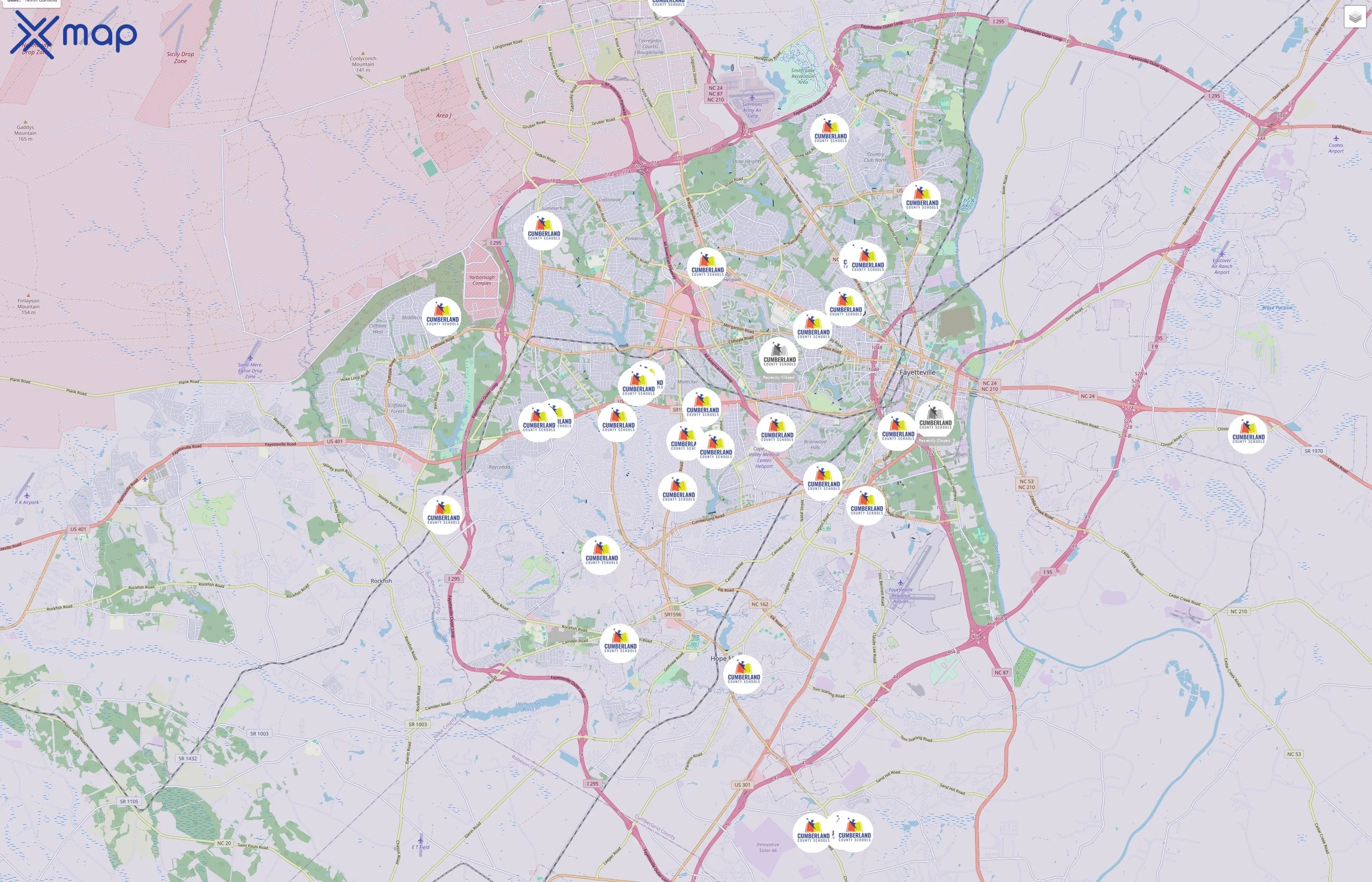 Cumberland County Schools traffic data