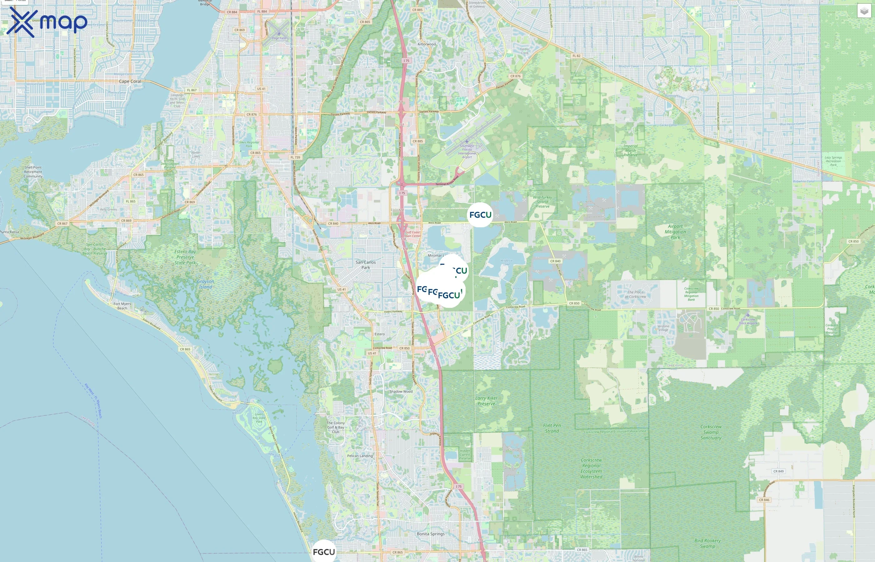Florida Gulf Coast University traffic data