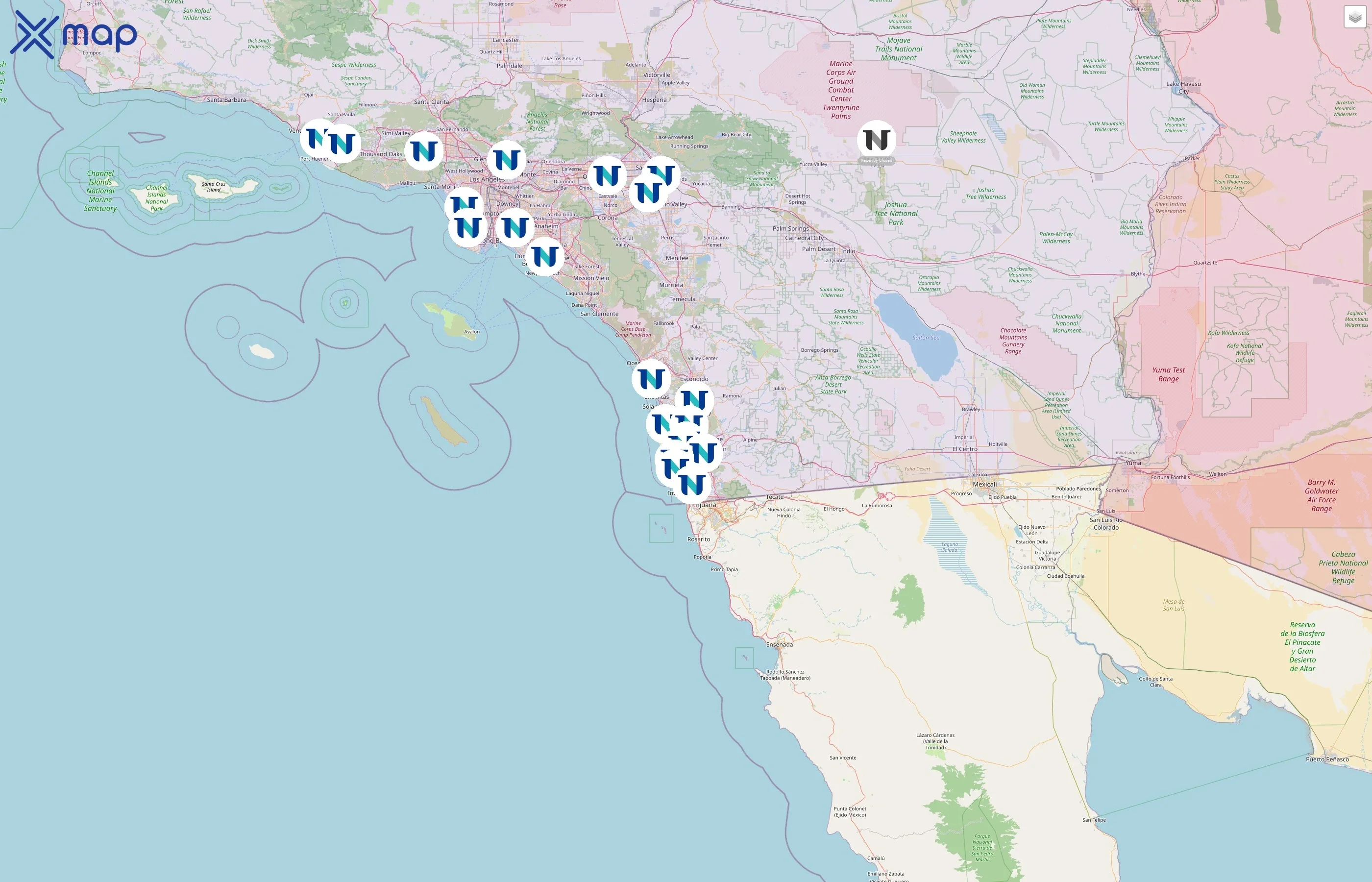 National University street hotspots