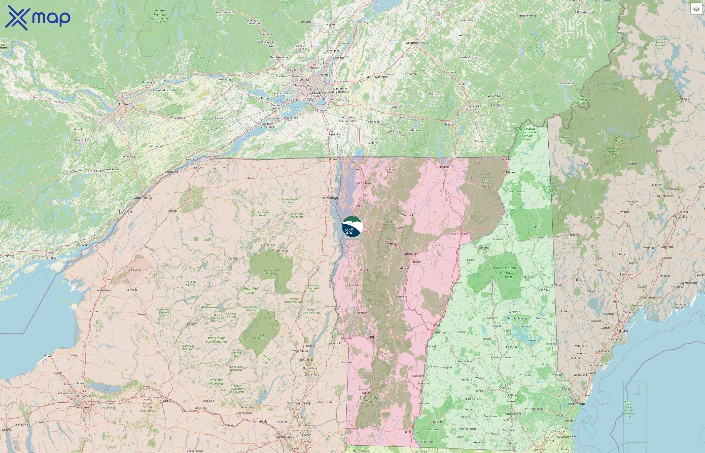Champlain College street hotspots