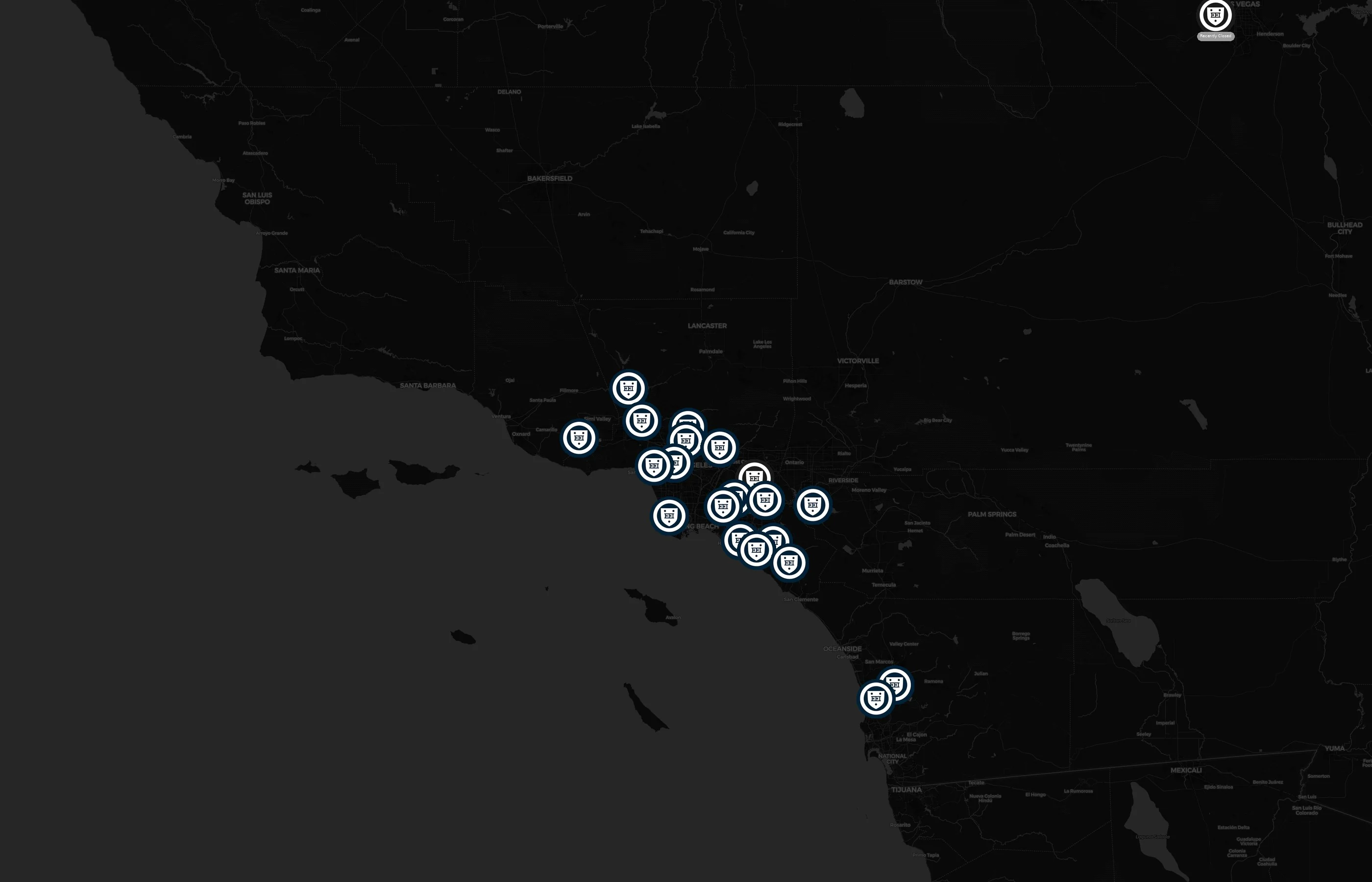 Elite Prep city distribution