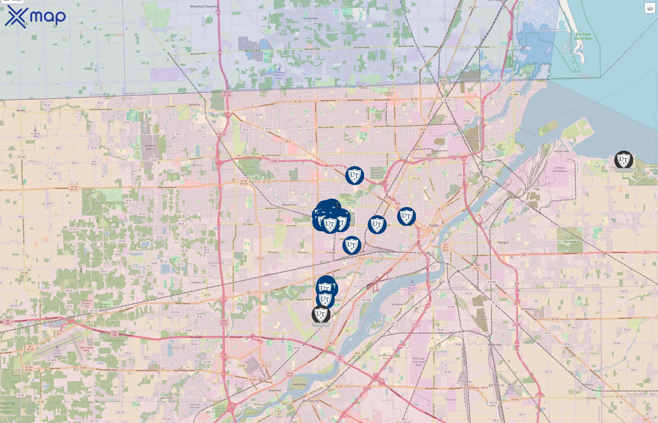 The University of Toledo traffic data