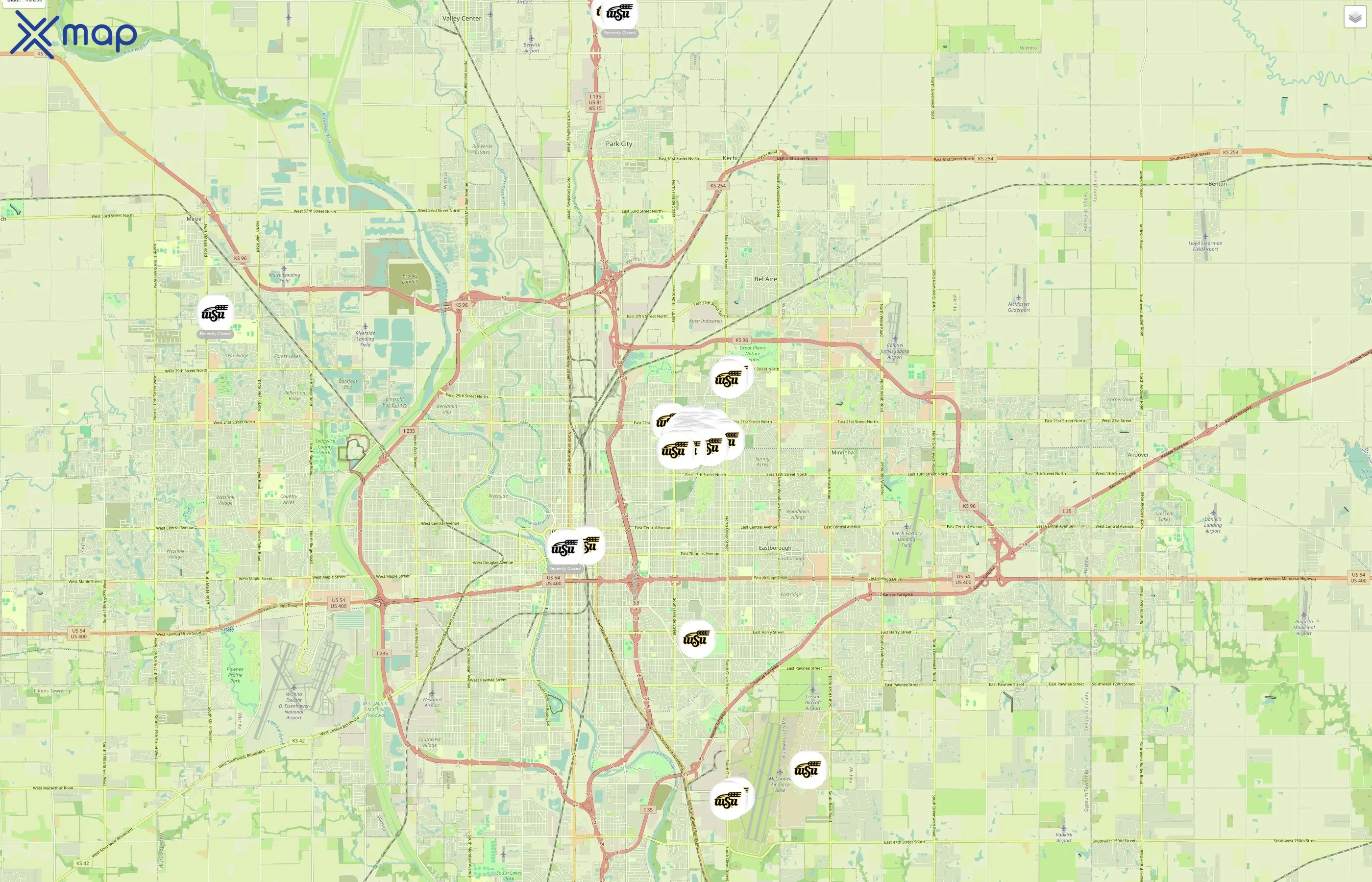 Wichita State University traffic data
