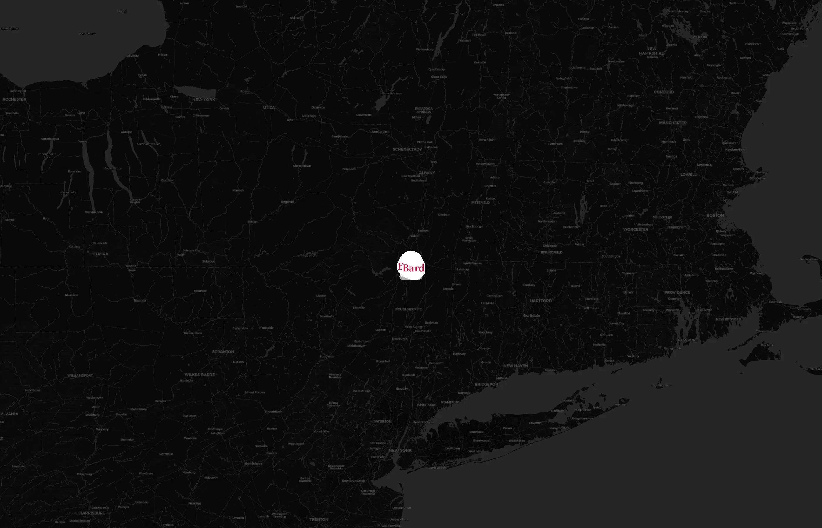 Bard College city distribution