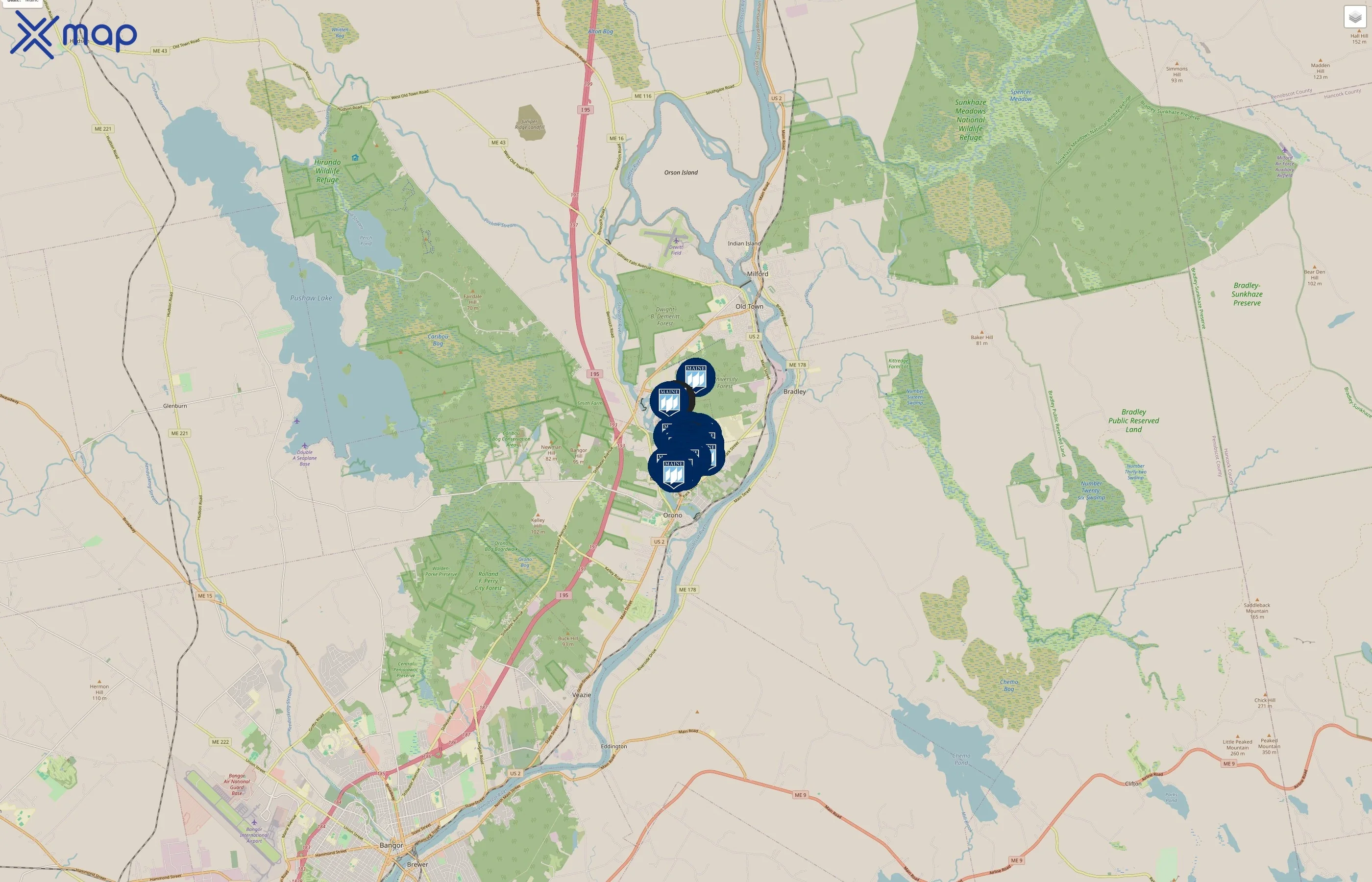 University of Maine traffic data