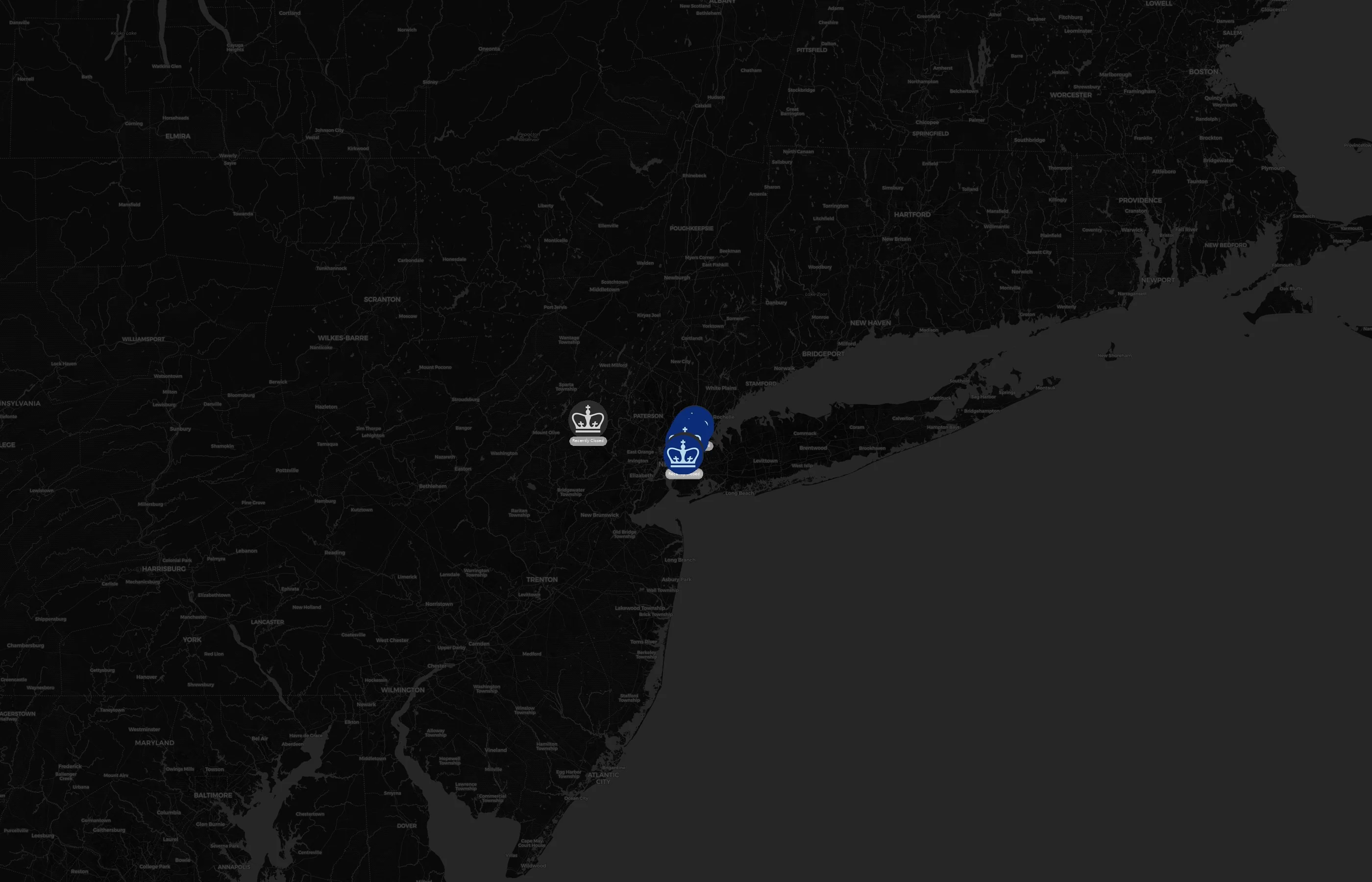 Columbia University city distribution