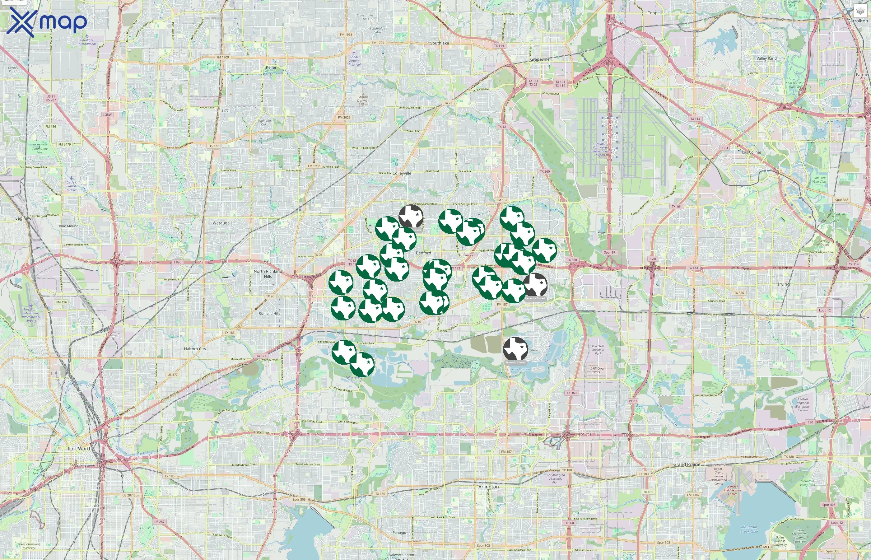 Hurst-Euless-Bedford Independent School District traffic data