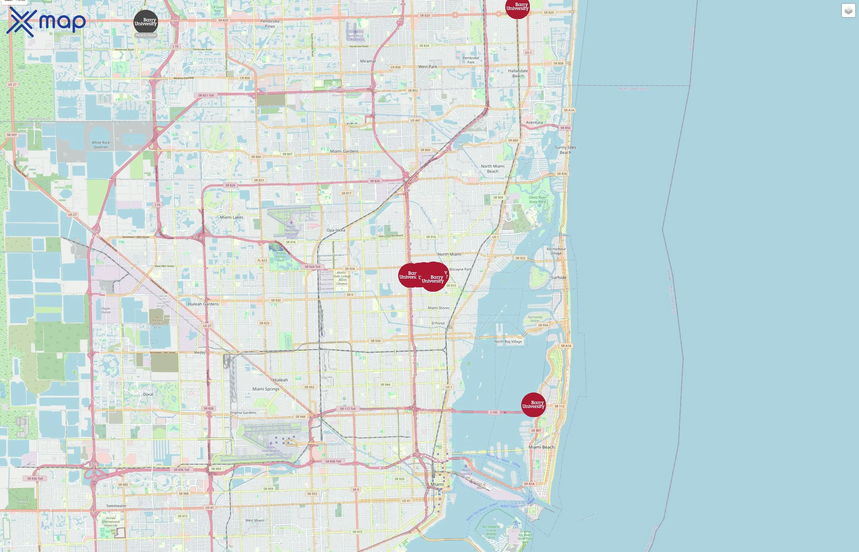 Barry University traffic data