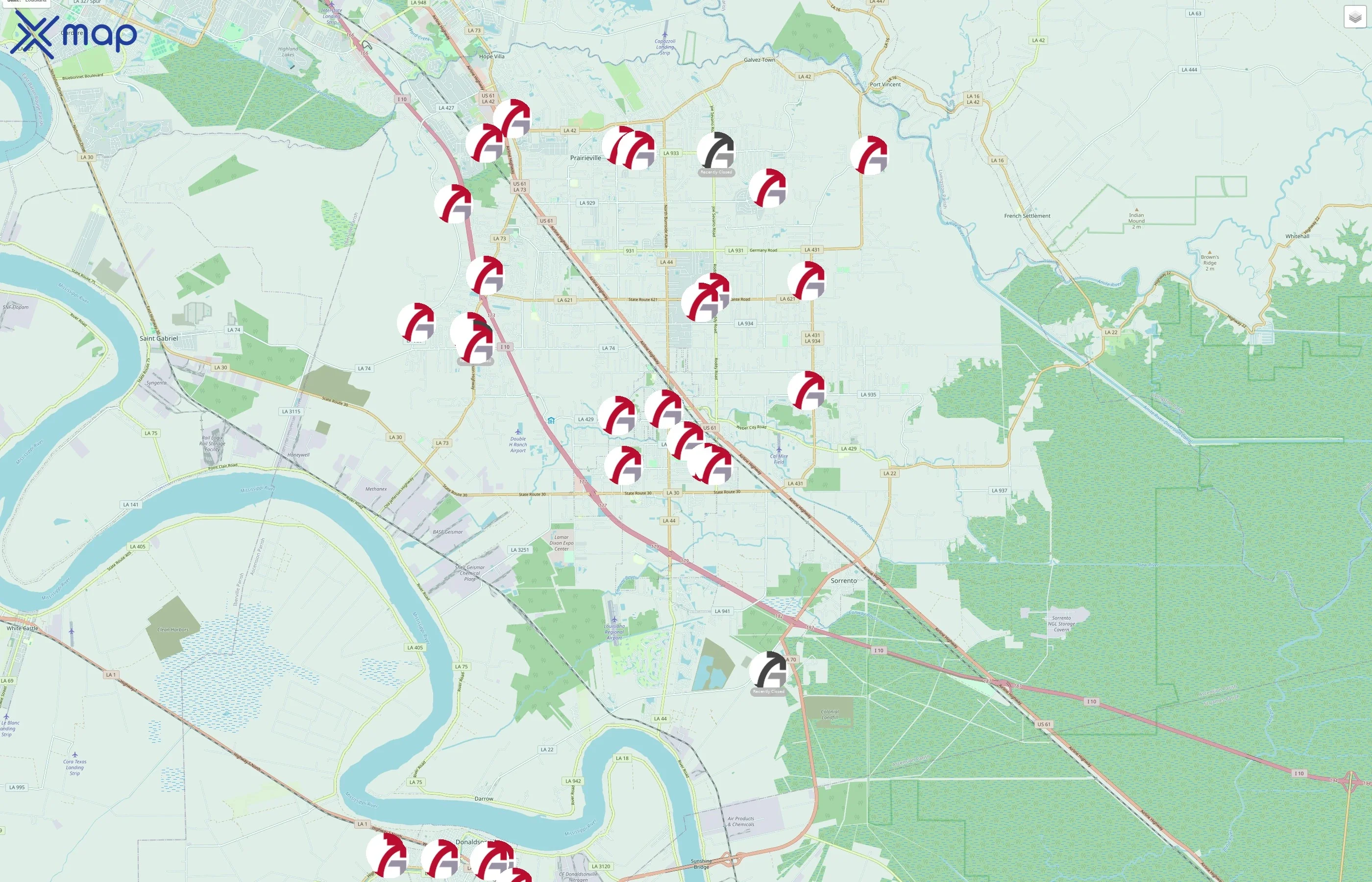 Ascension Parish School Board traffic data