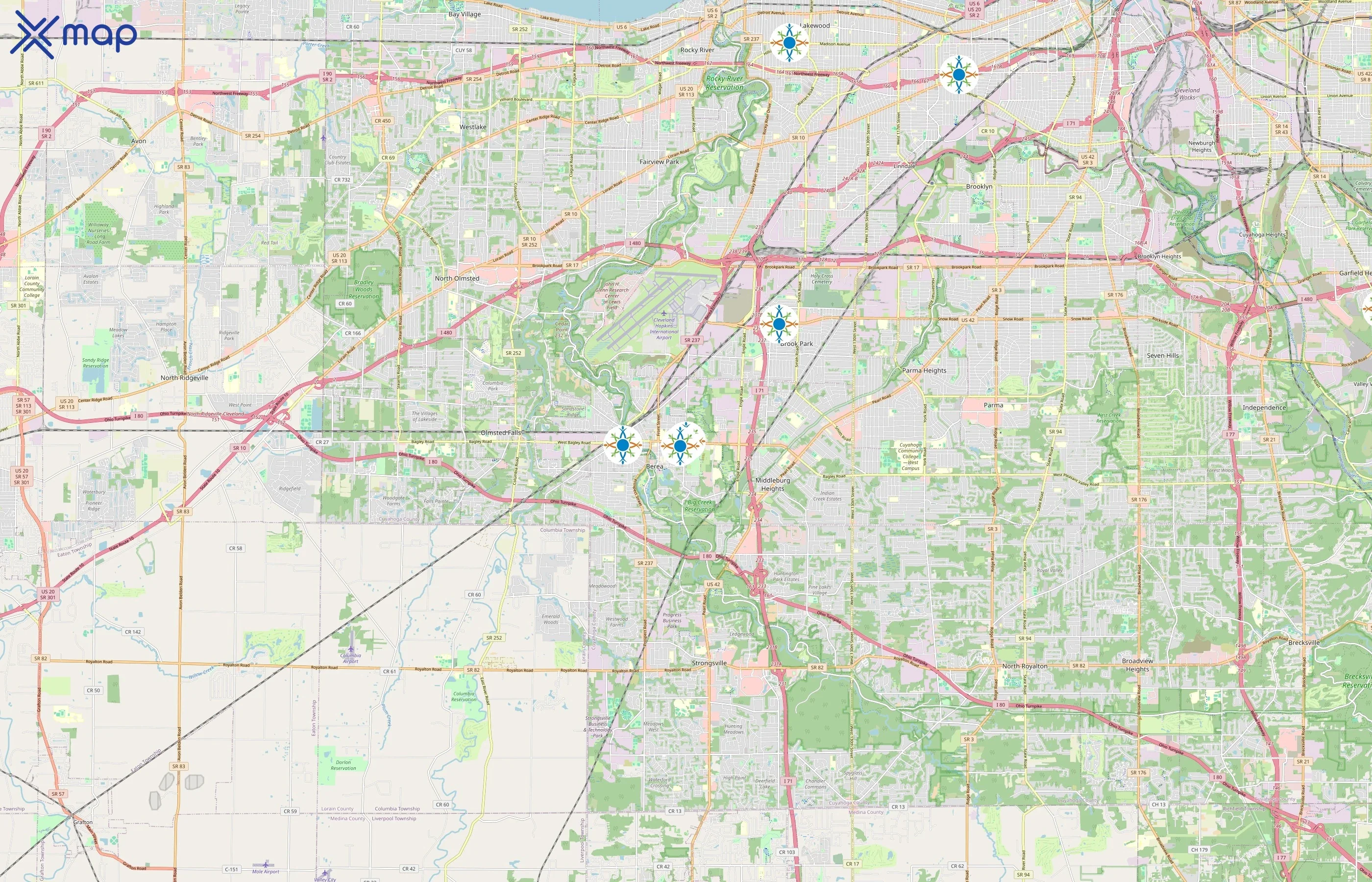 OhioGuidestone area coverage