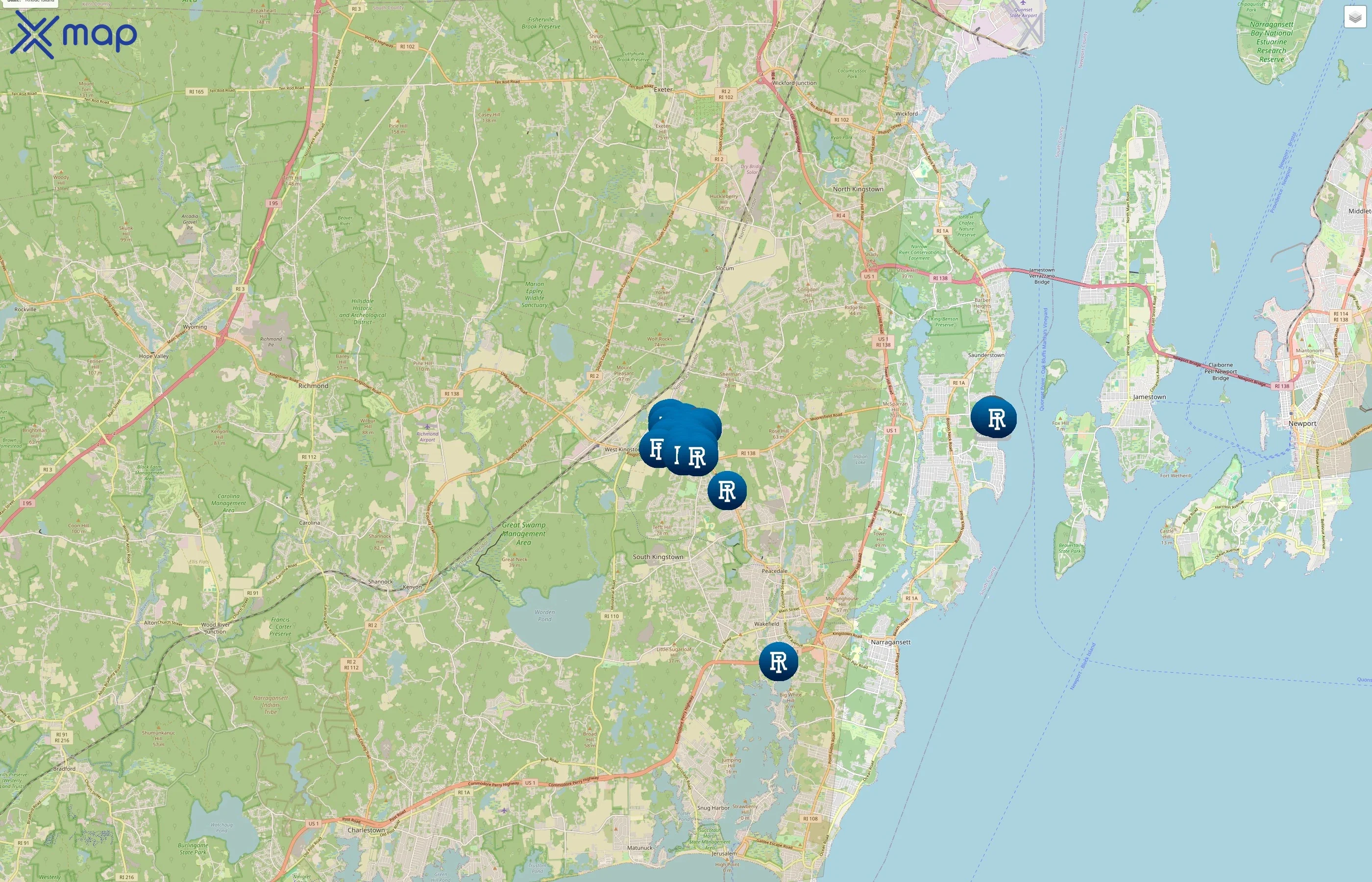 University of Rhode Island traffic data