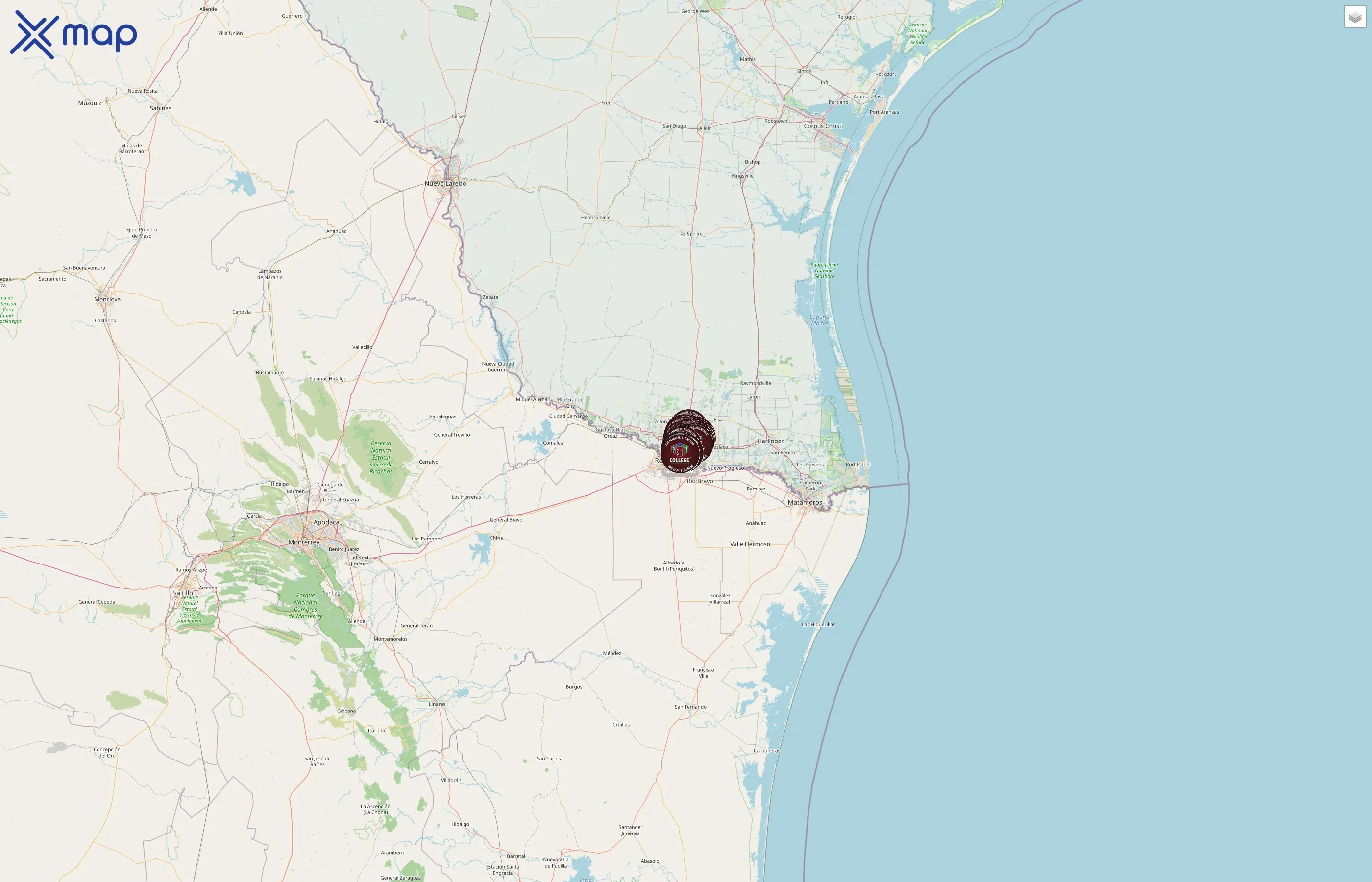 Pharr-San Juan-Alamo Independent School District street hotspots