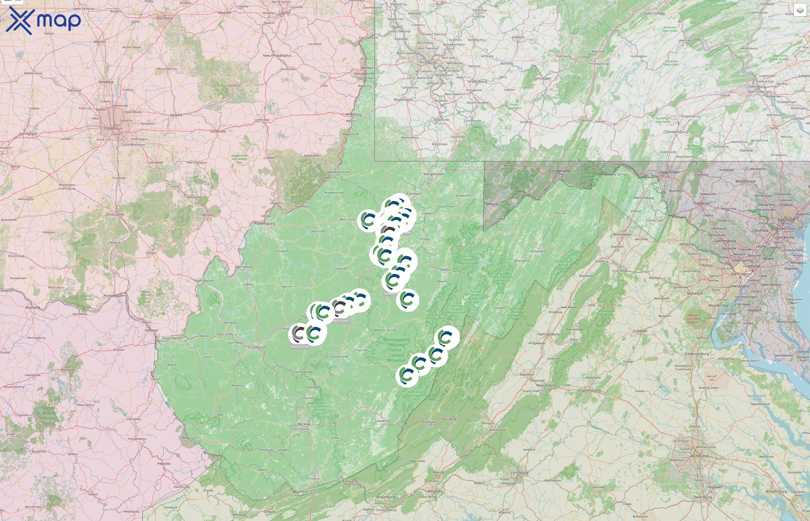 Community Care of West Virginia street hotspots
