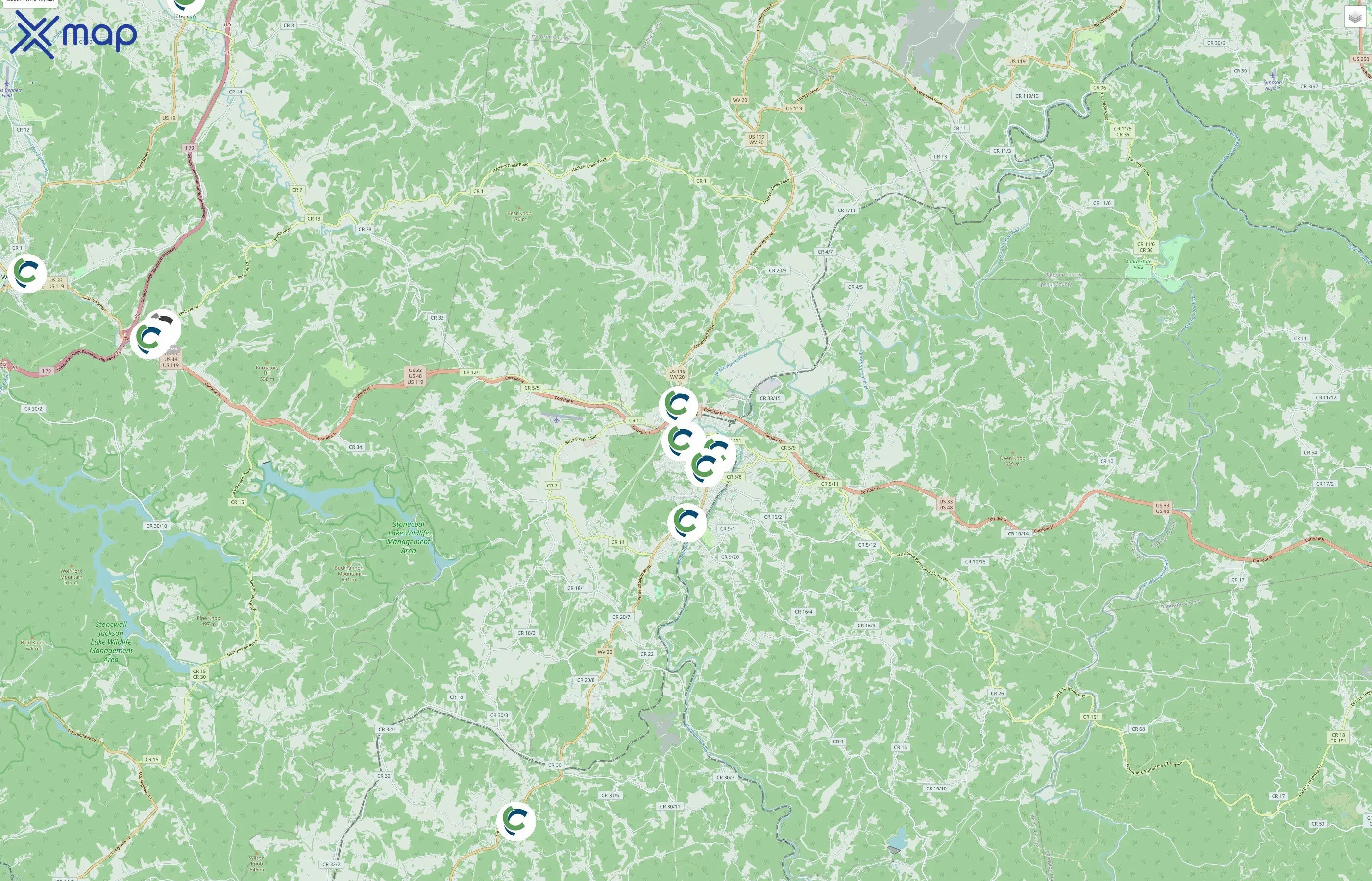 Community Care of West Virginia traffic data