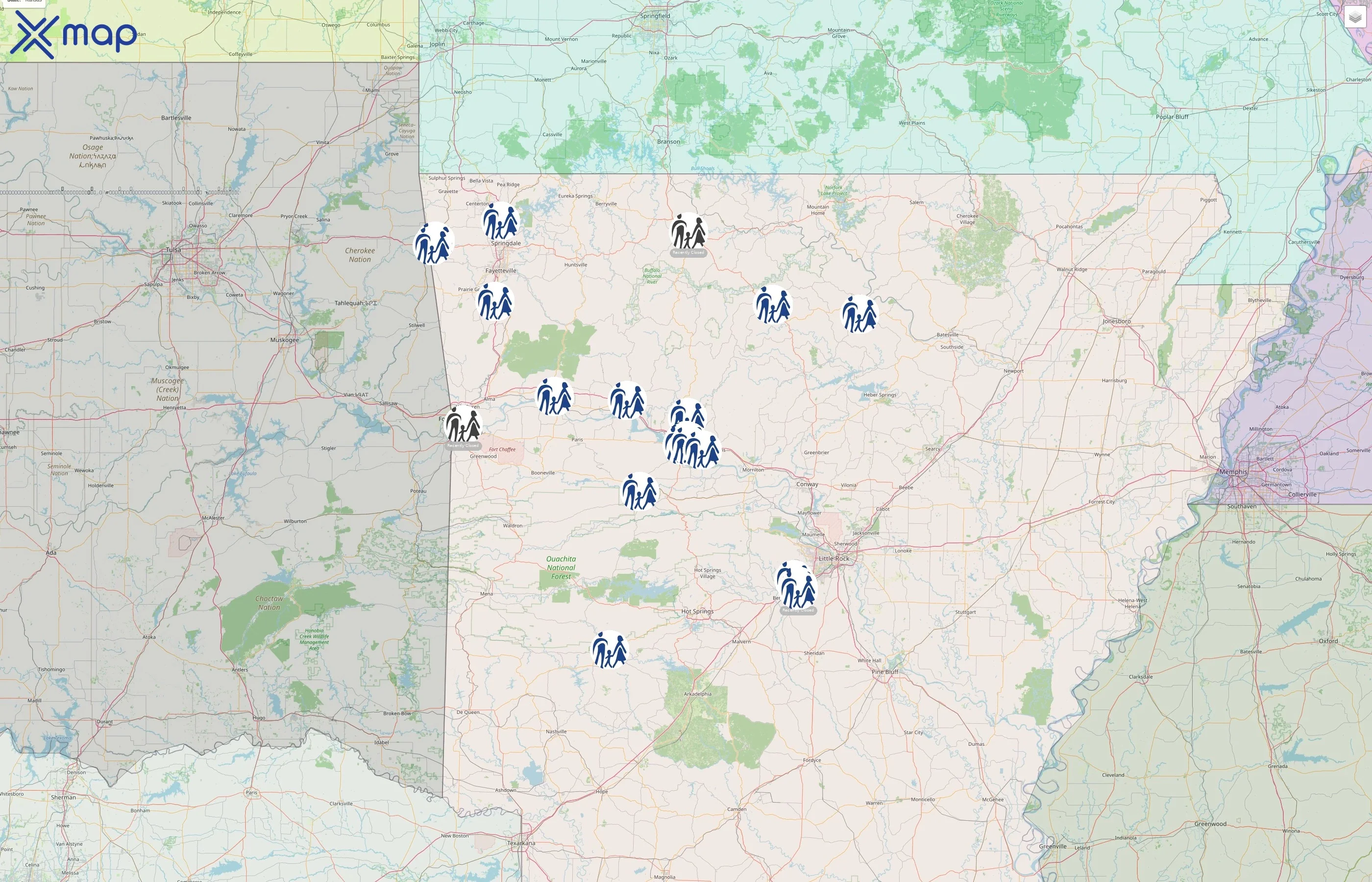 Friendship Community Care street hotspots