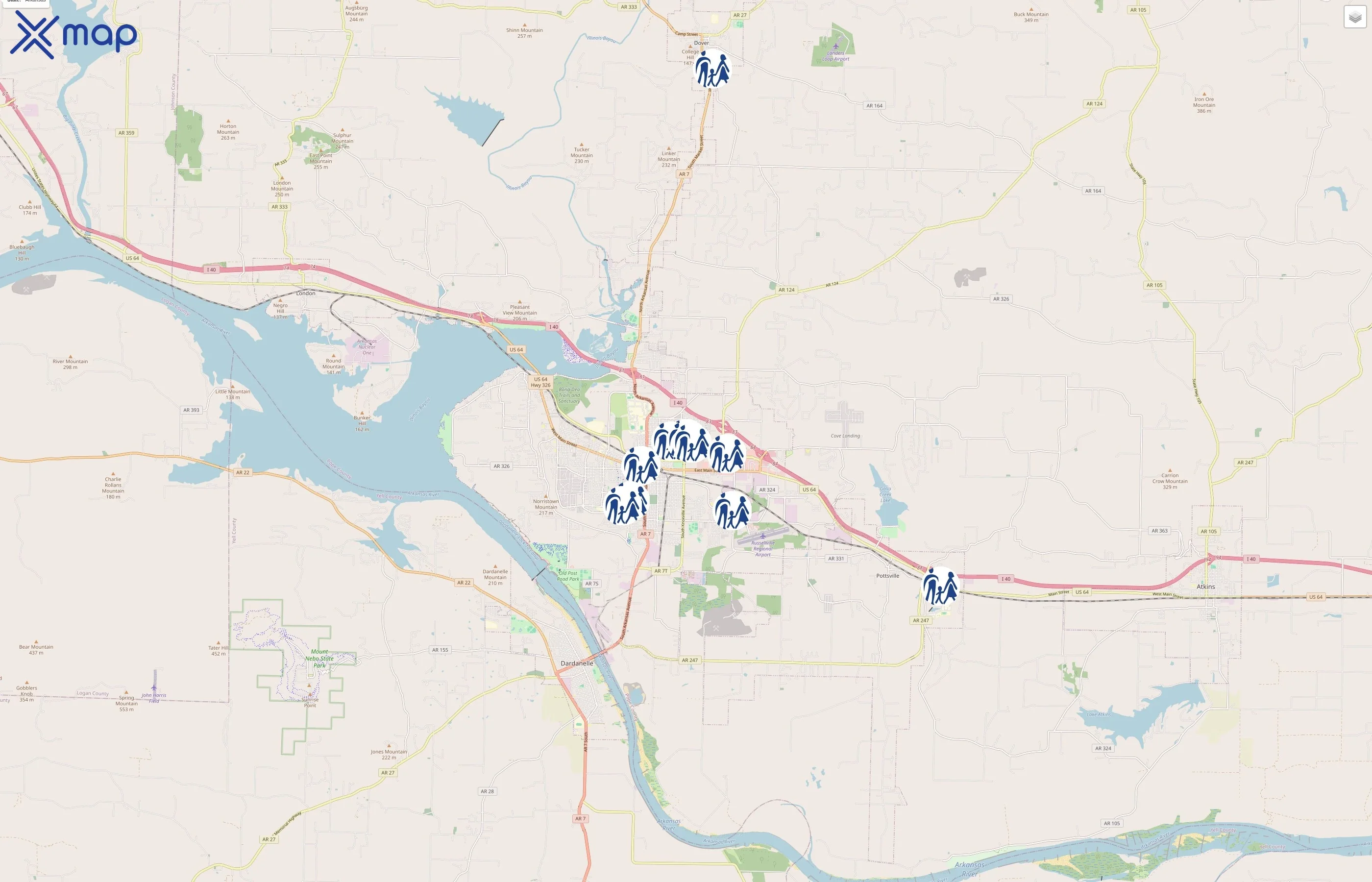Friendship Community Care traffic data