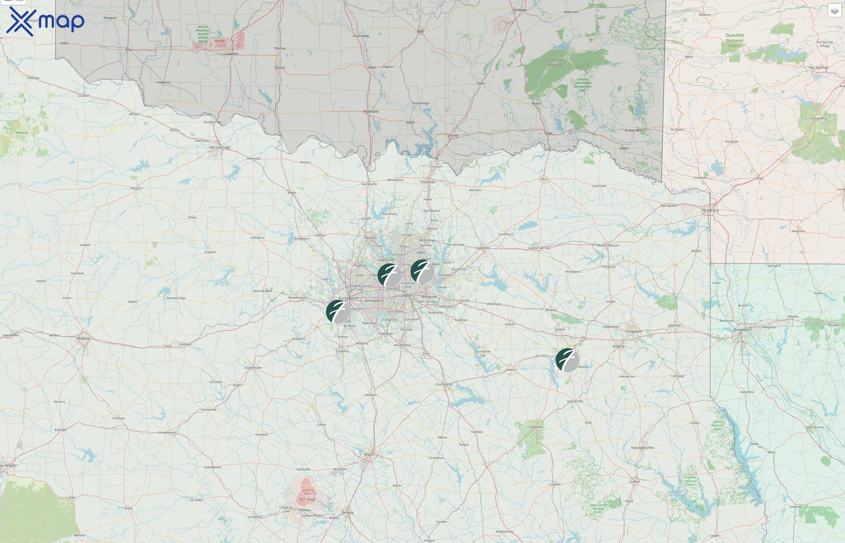 Frontier Management street hotspots