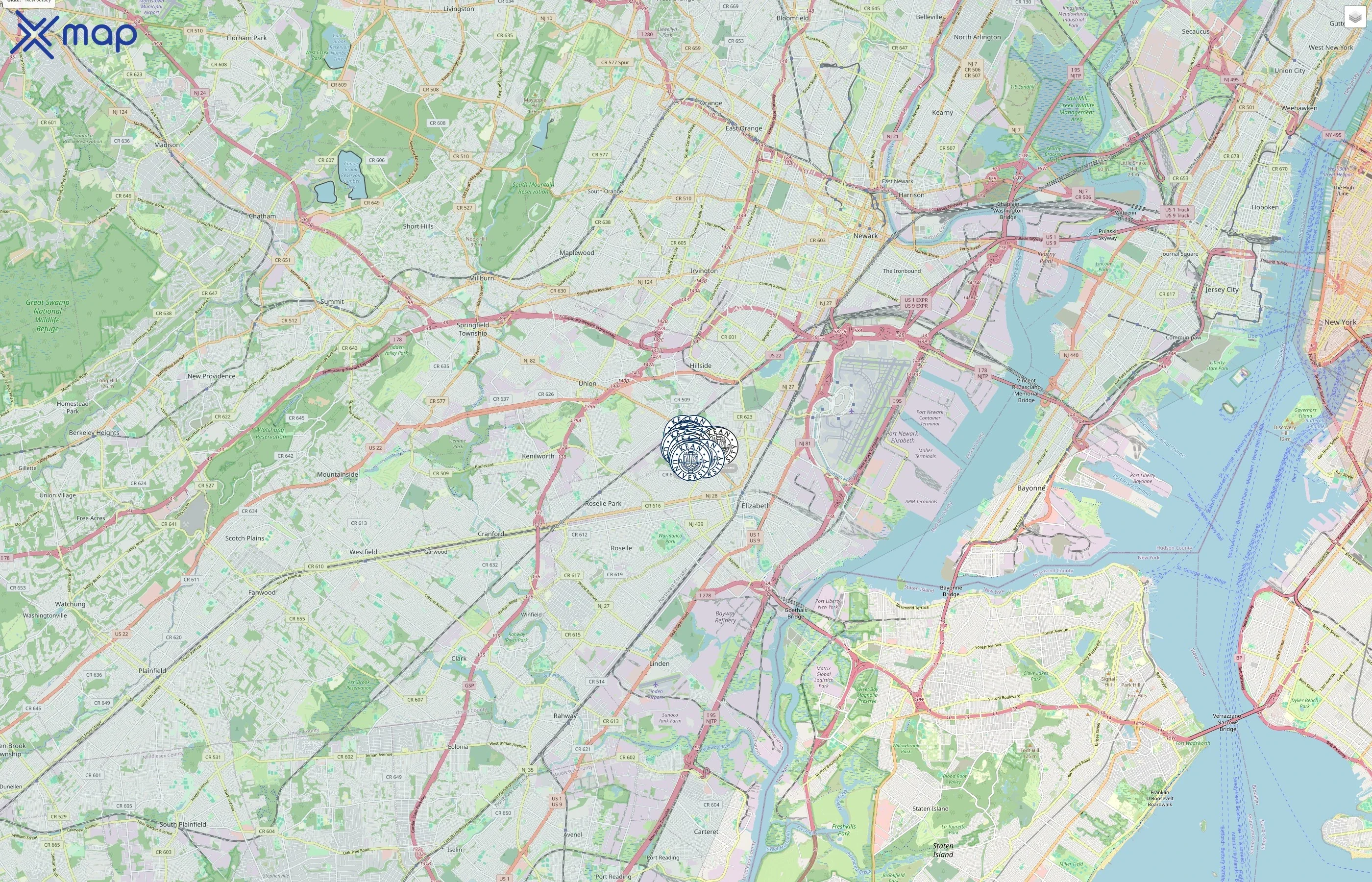 Kean University traffic data