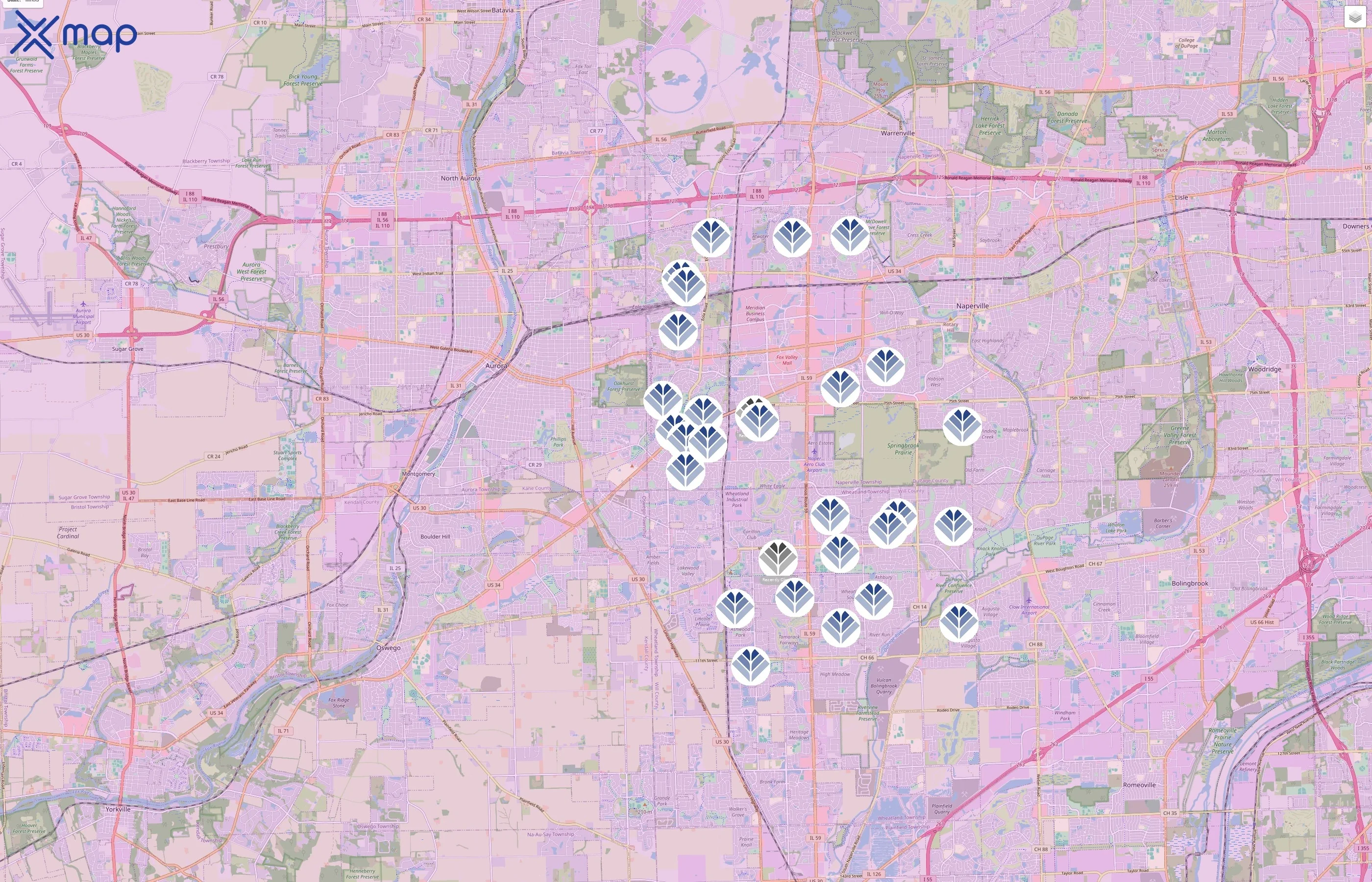 Indian Prairie School District traffic data