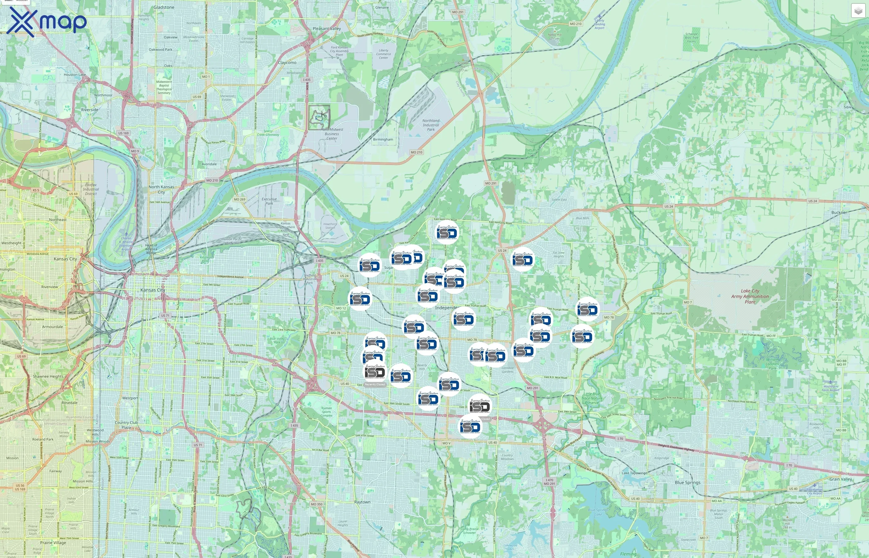 Independence School District traffic data