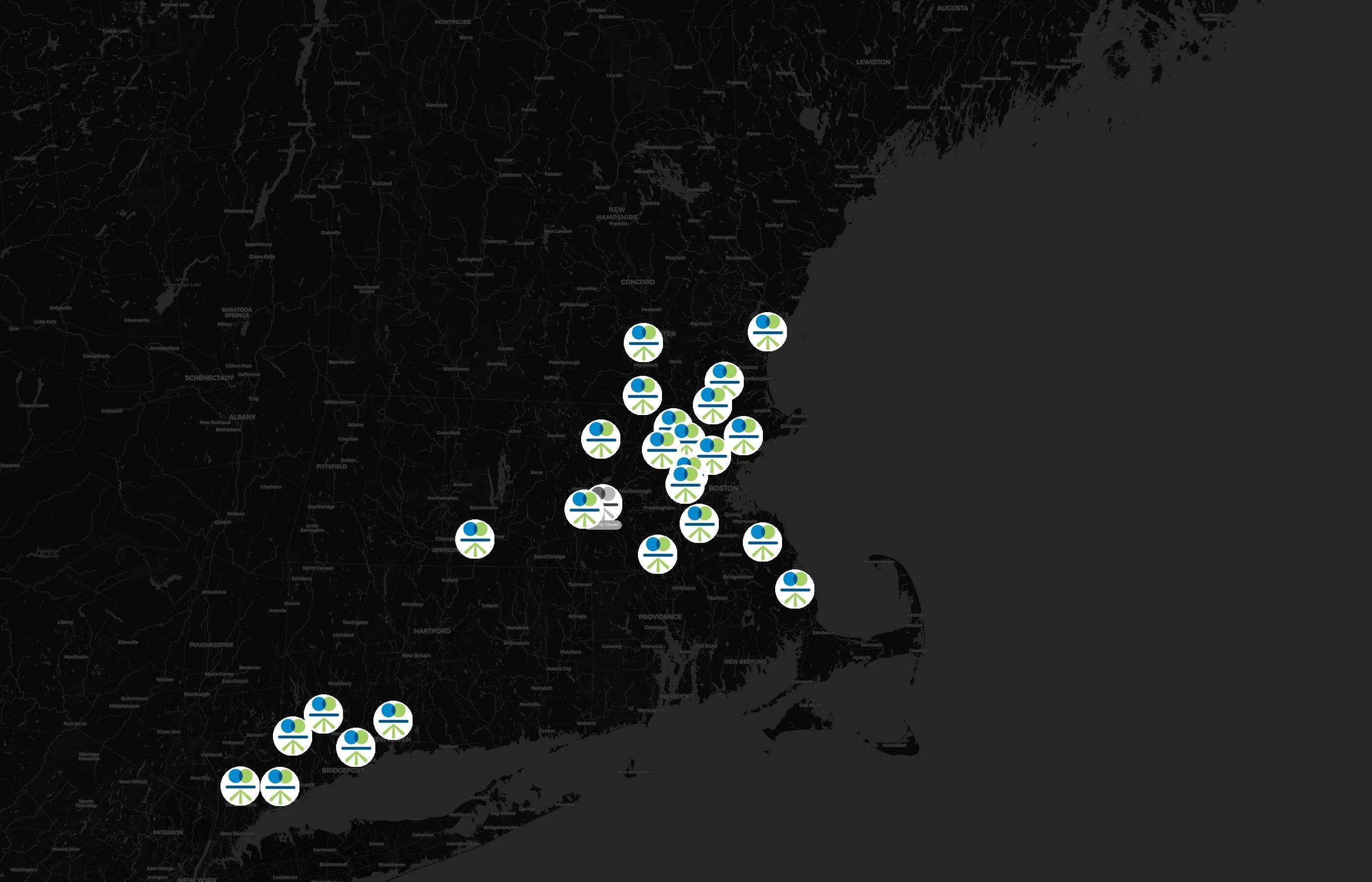 Benchmark Senior Living city distribution