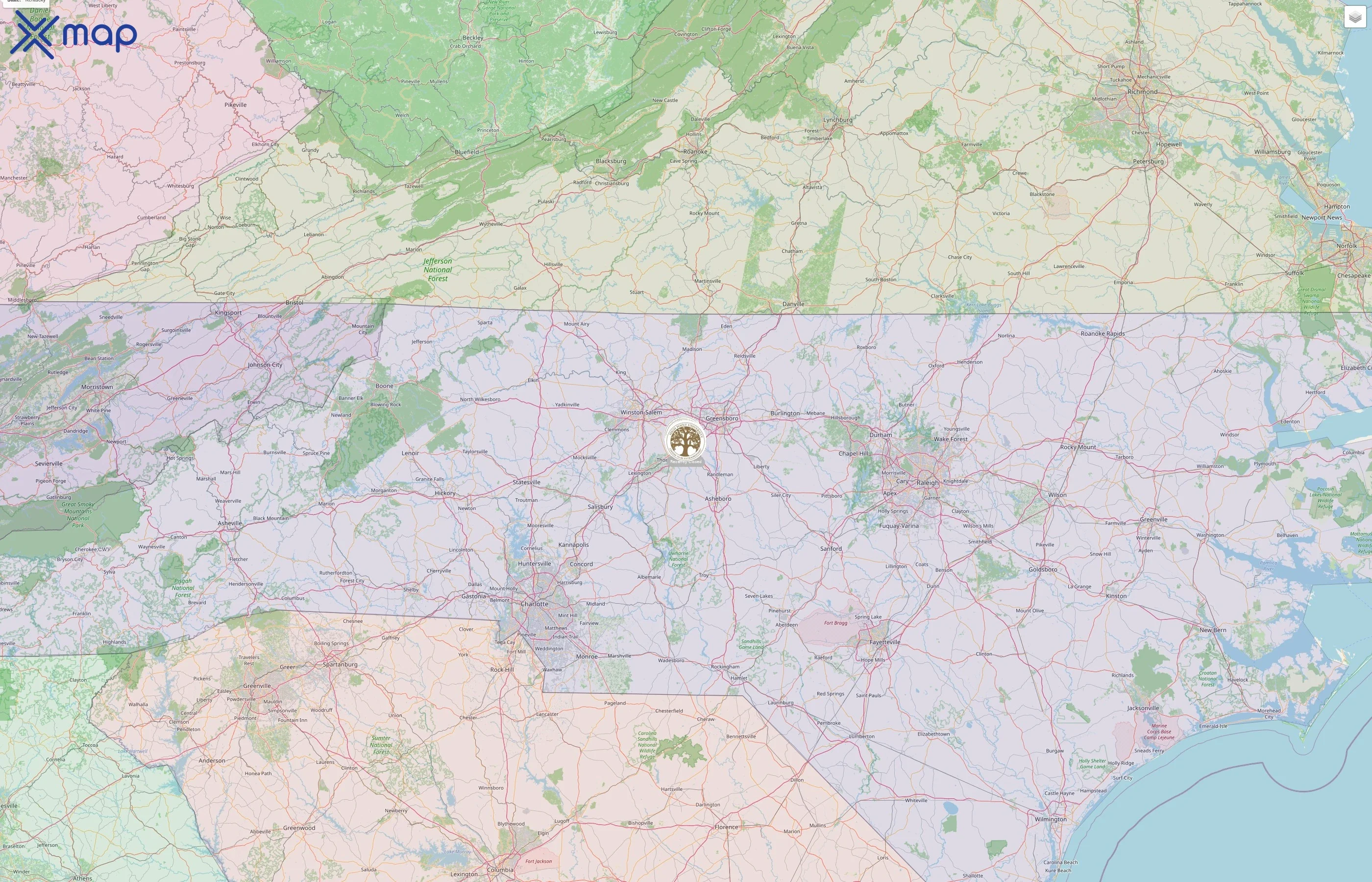 High Point University street hotspots