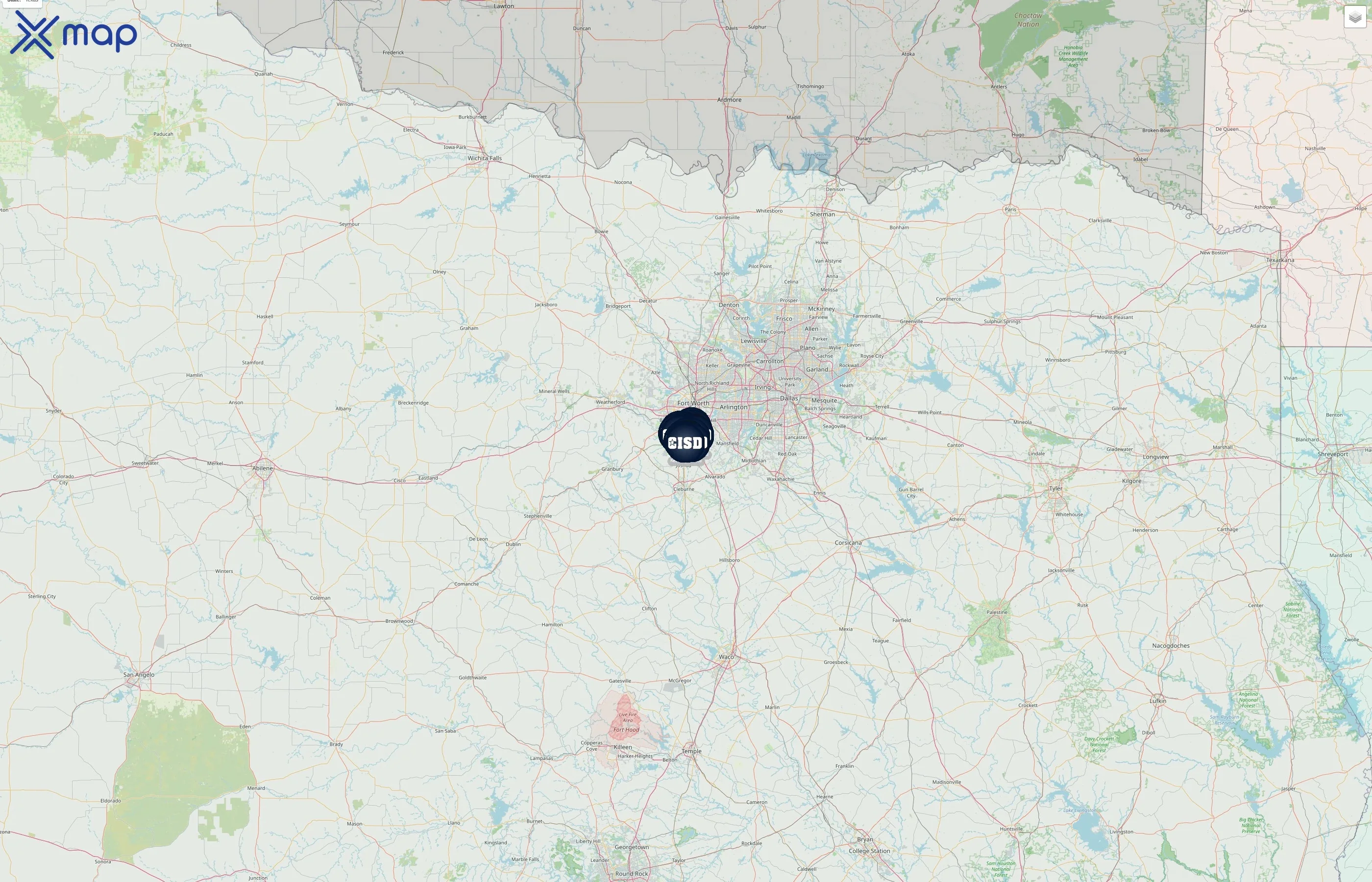 Crowley Independent School District street hotspots