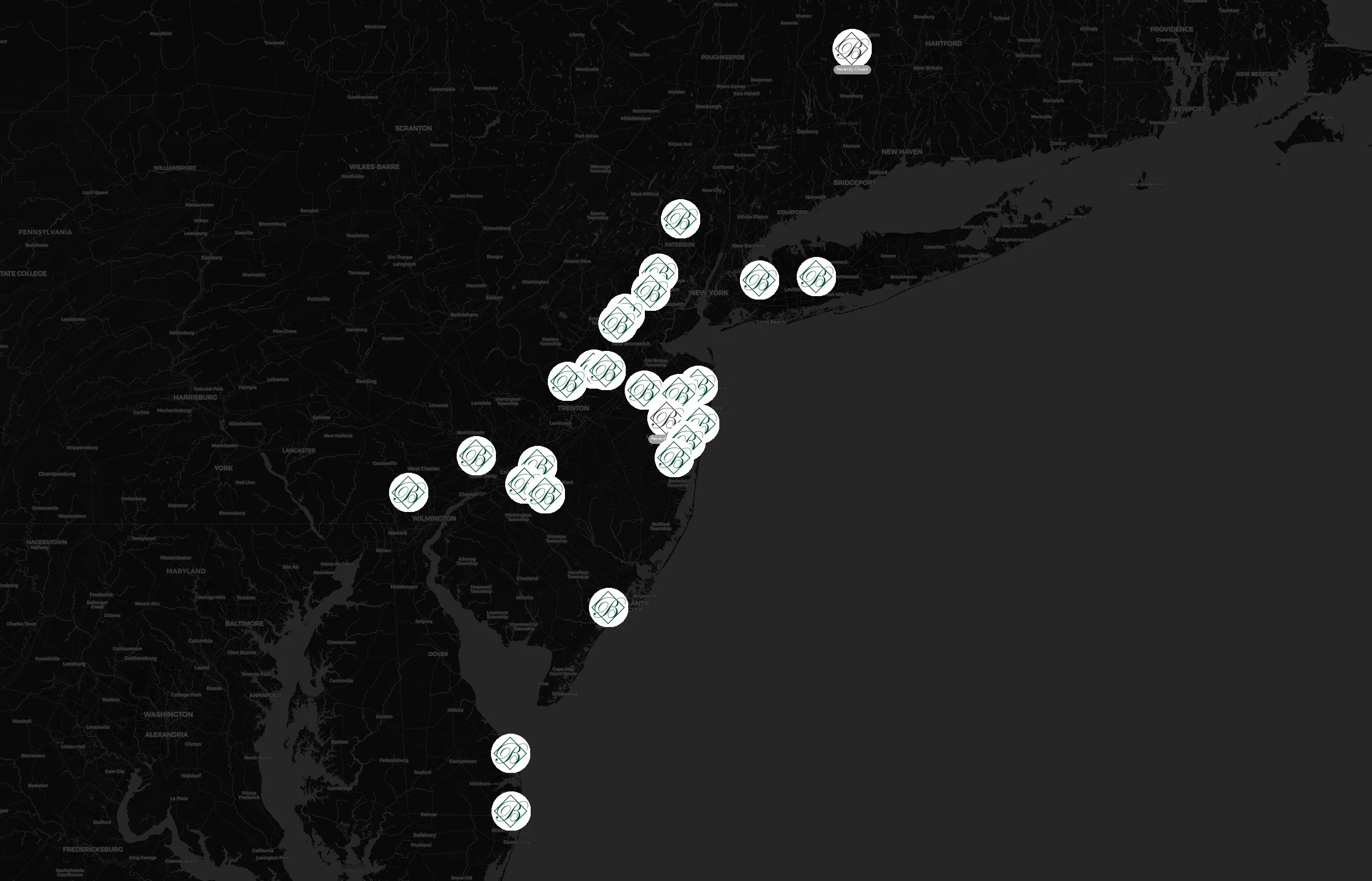 Brandywine Living city distribution