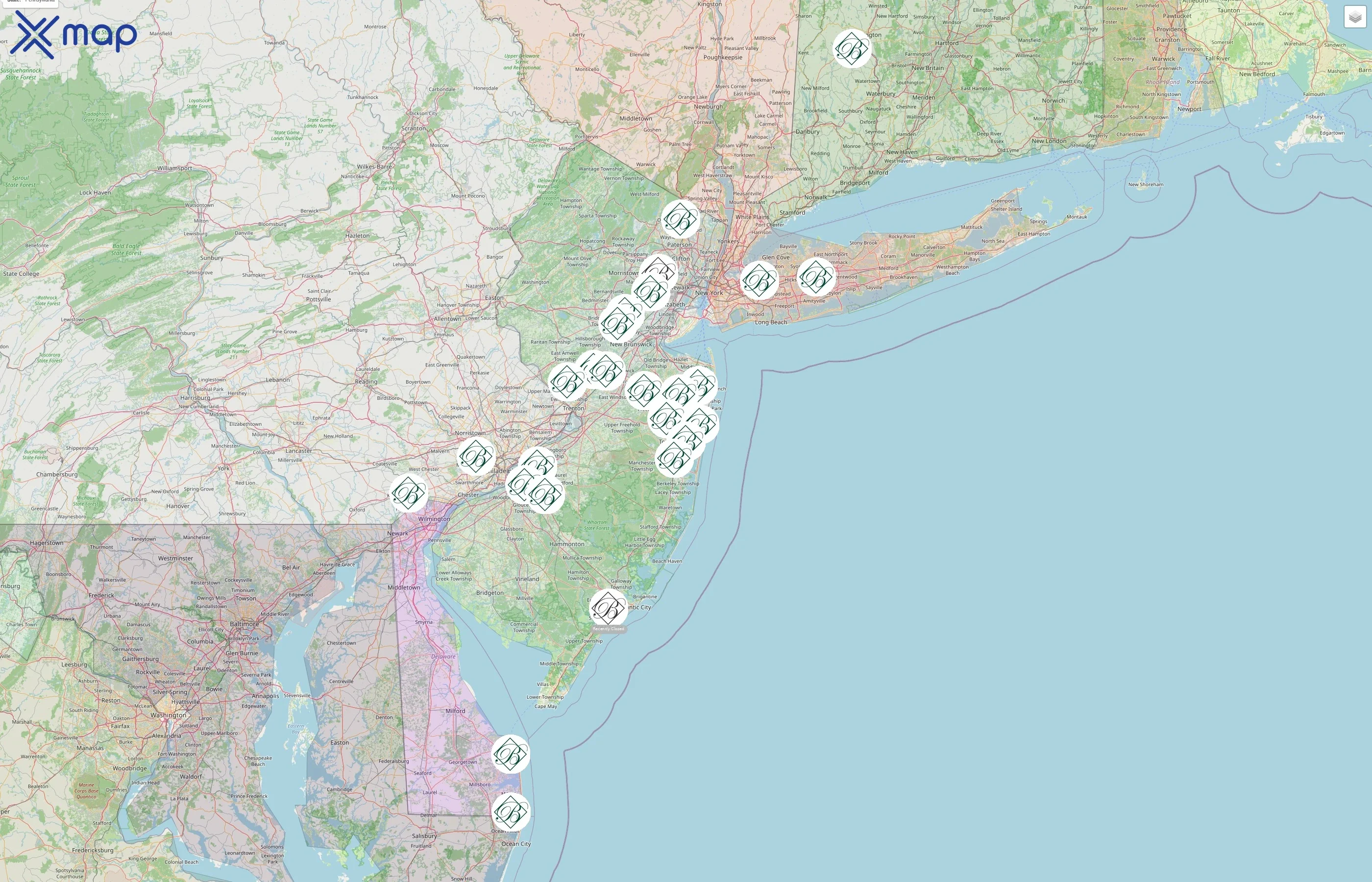 Brandywine Living street hotspots