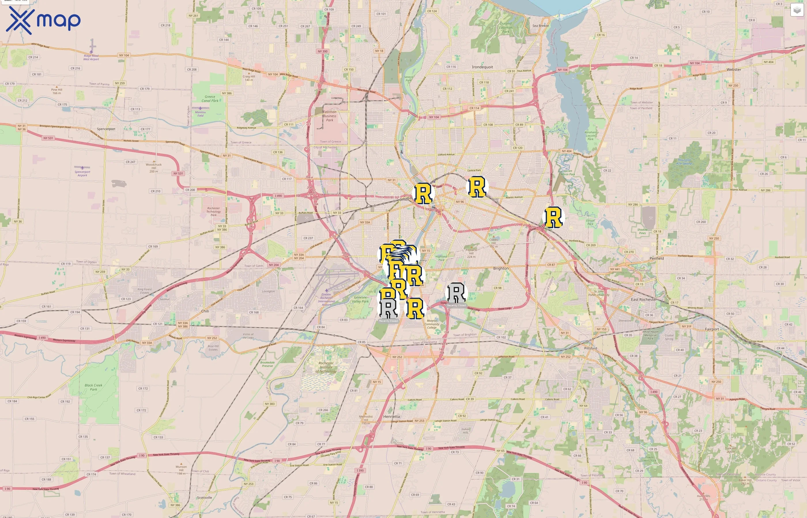 University of Rochester traffic data