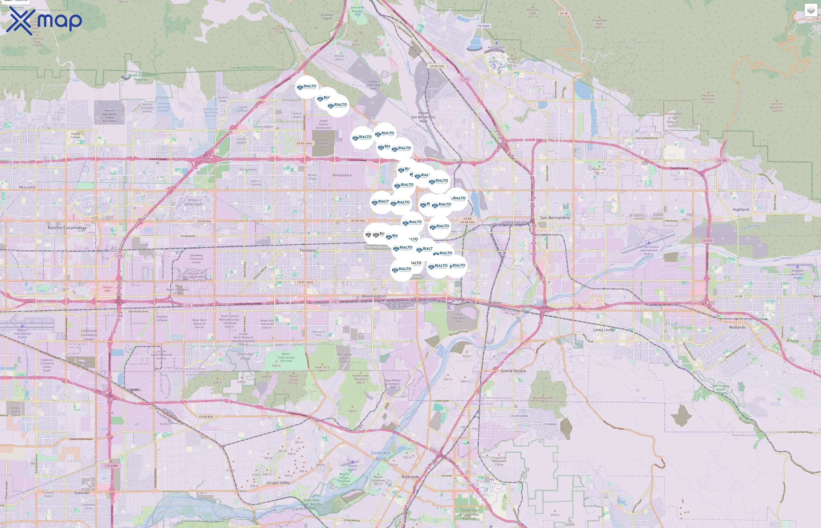 Rialto Unified School District traffic data
