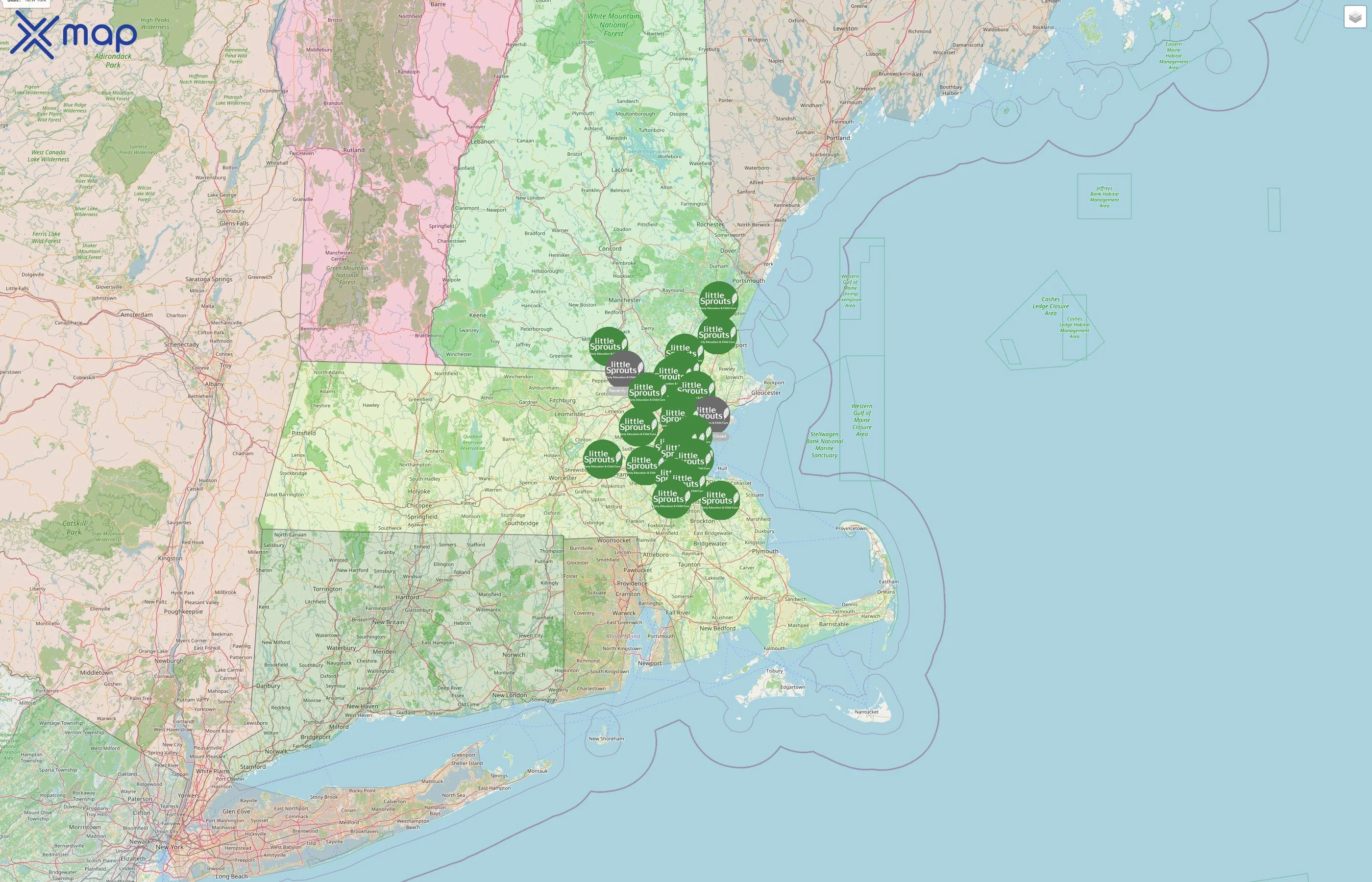 Little Sprouts street hotspots