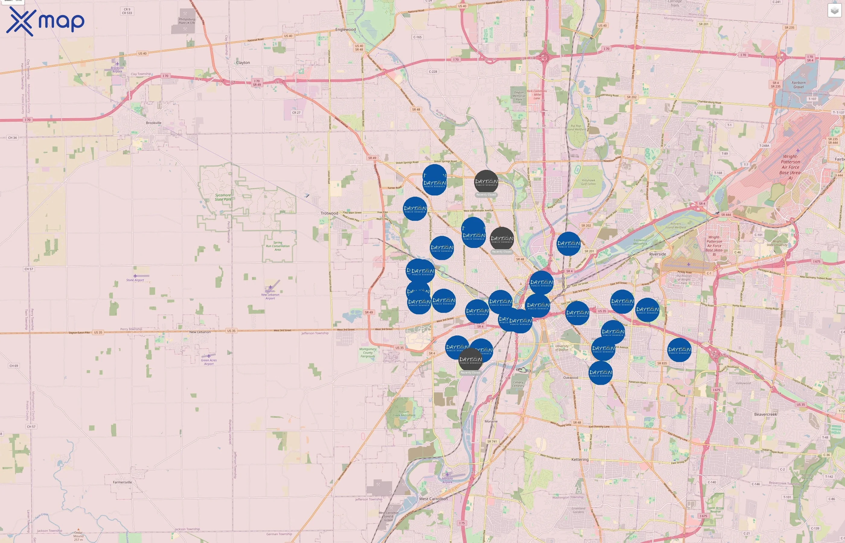 Dayton Public Schools traffic data