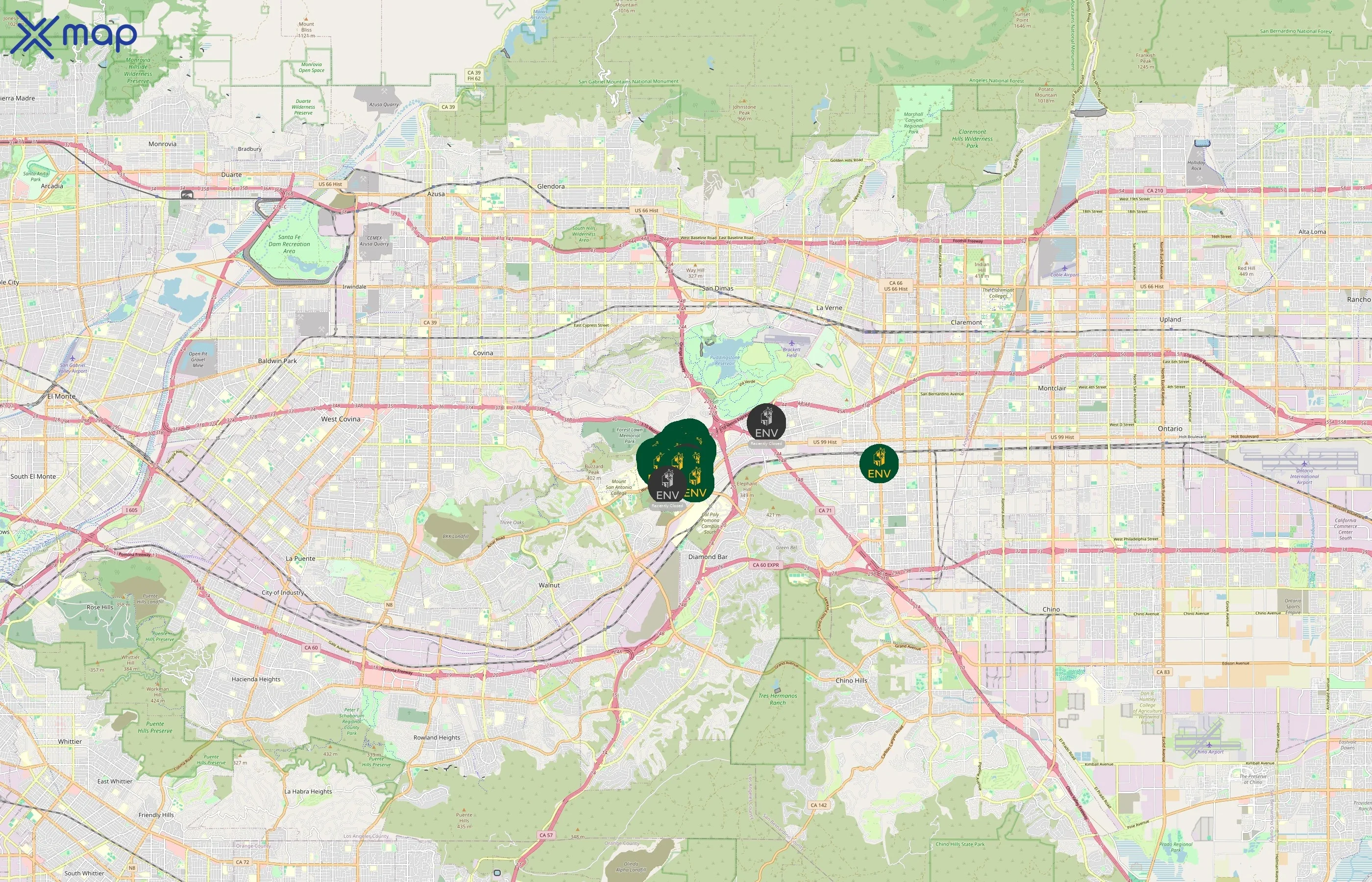 California State Polytechnic University, Pomona area coverage