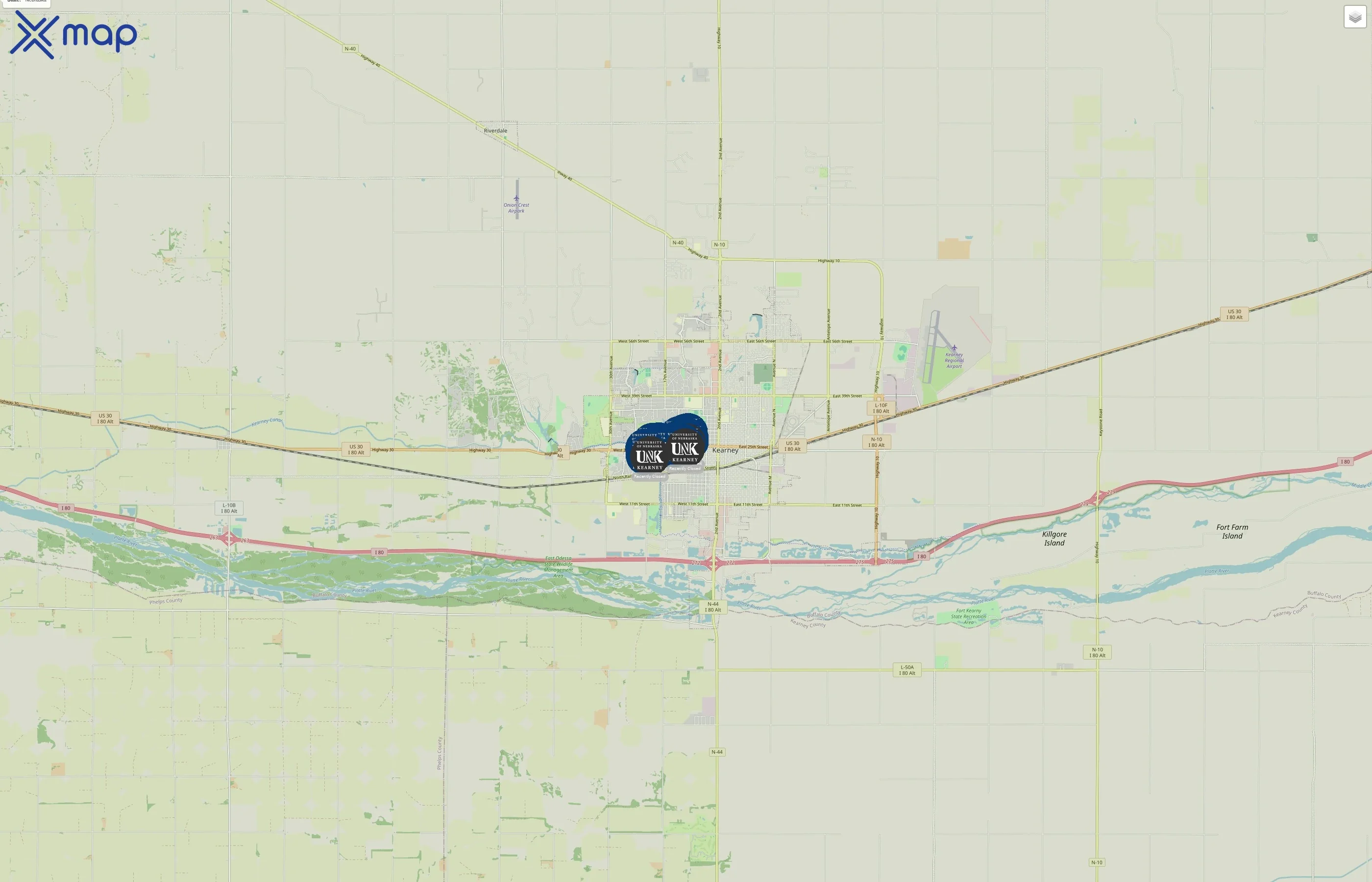 University of Nebraska at Kearney traffic data