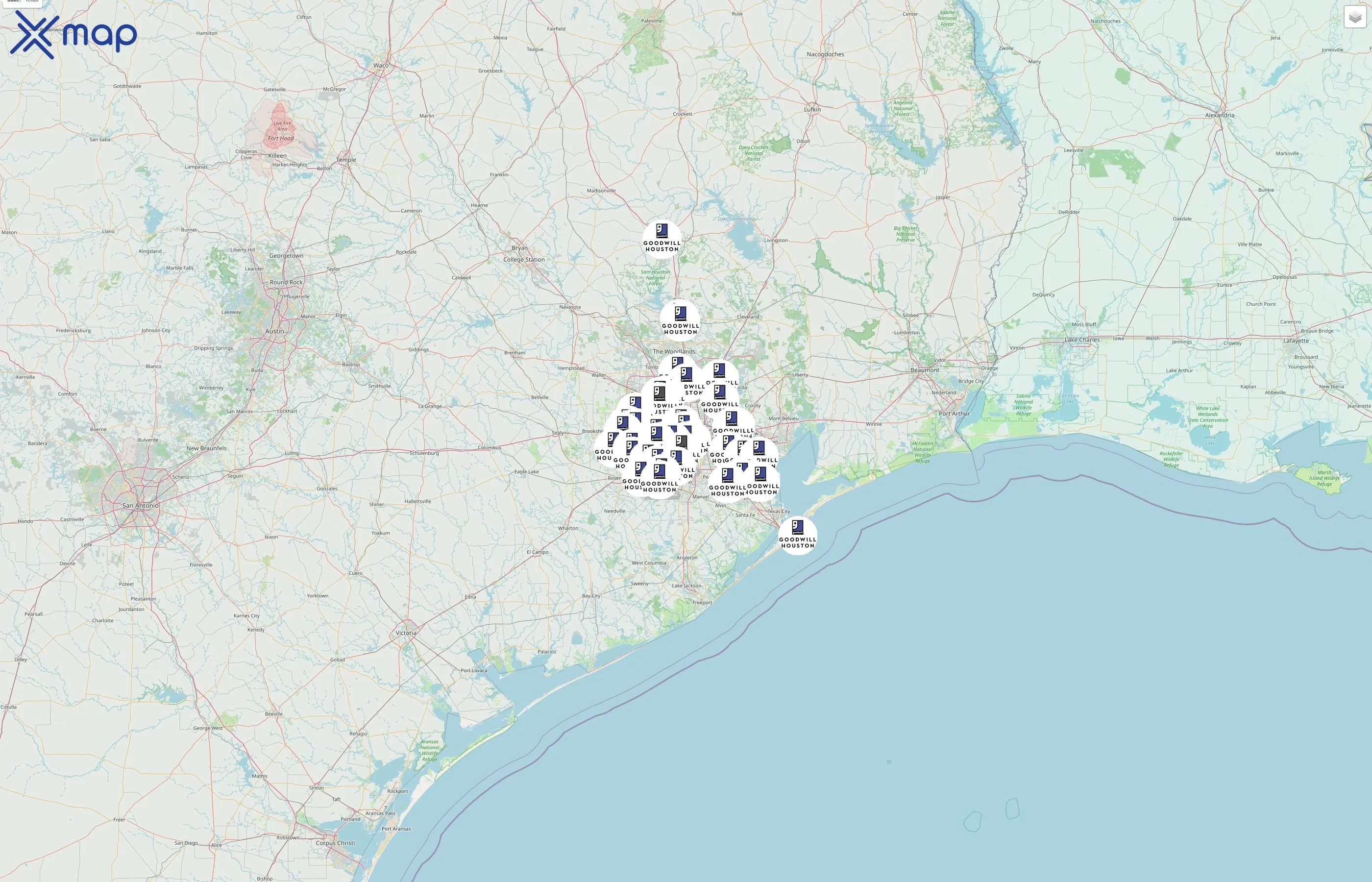 Goodwill of Houston street hotspots