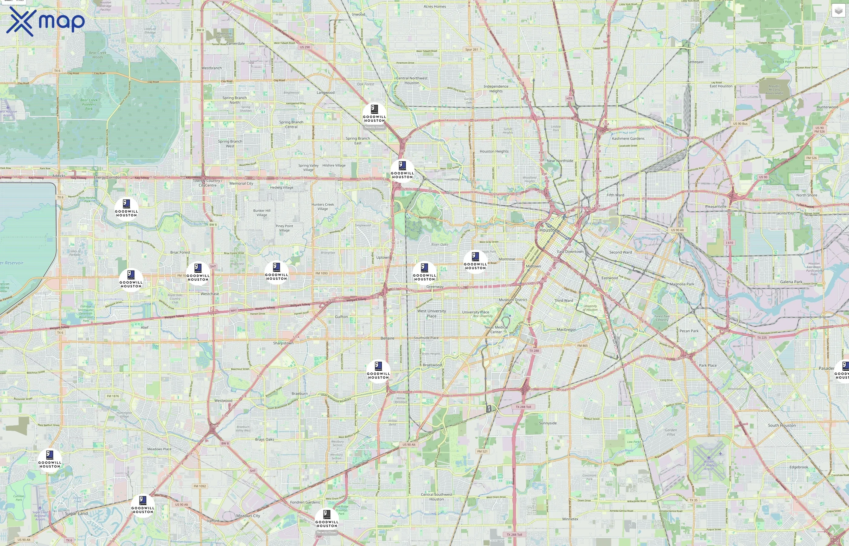 Goodwill of Houston traffic data