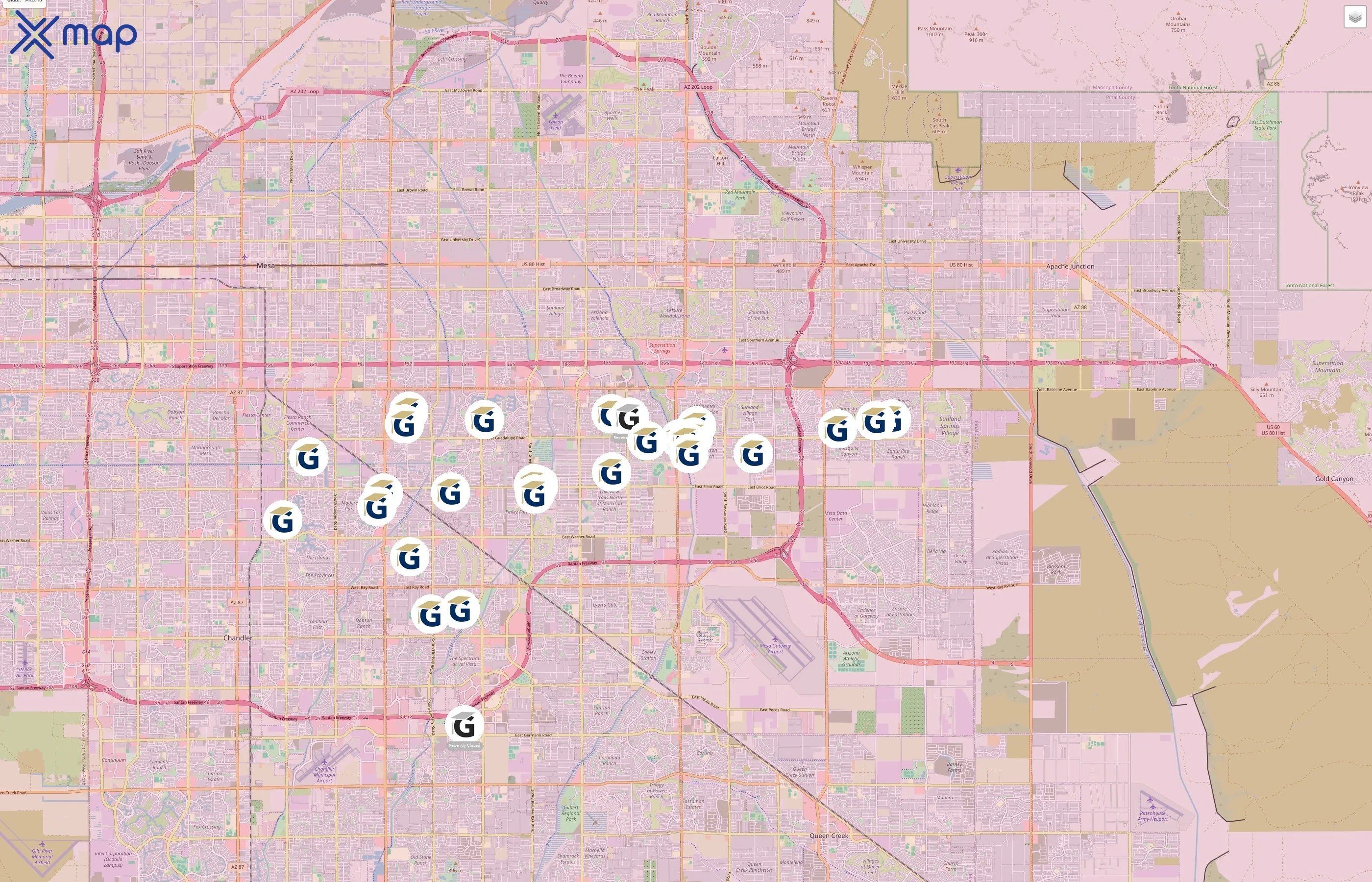 Gilbert Public Schools traffic data