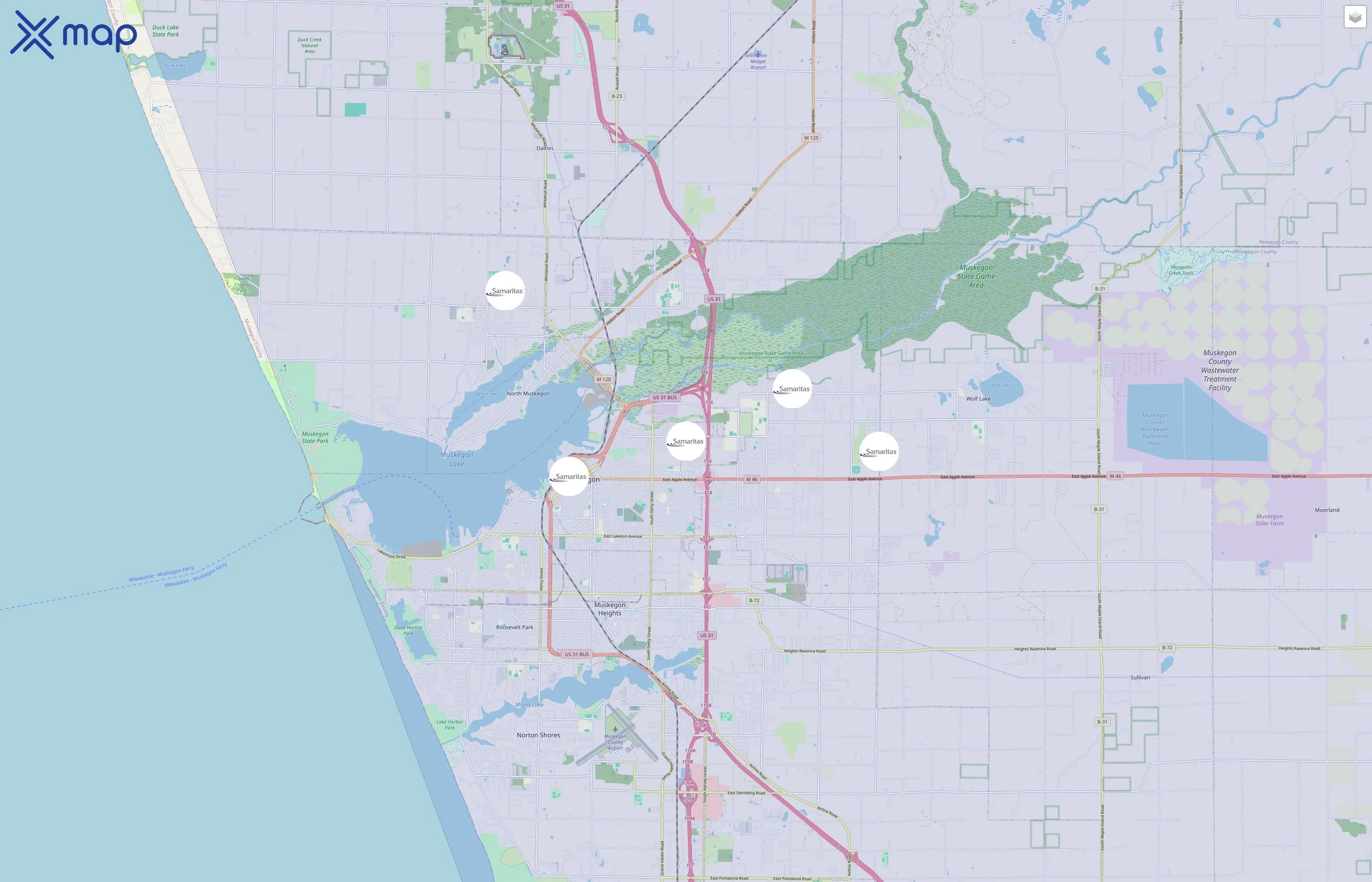 Samaritas traffic data
