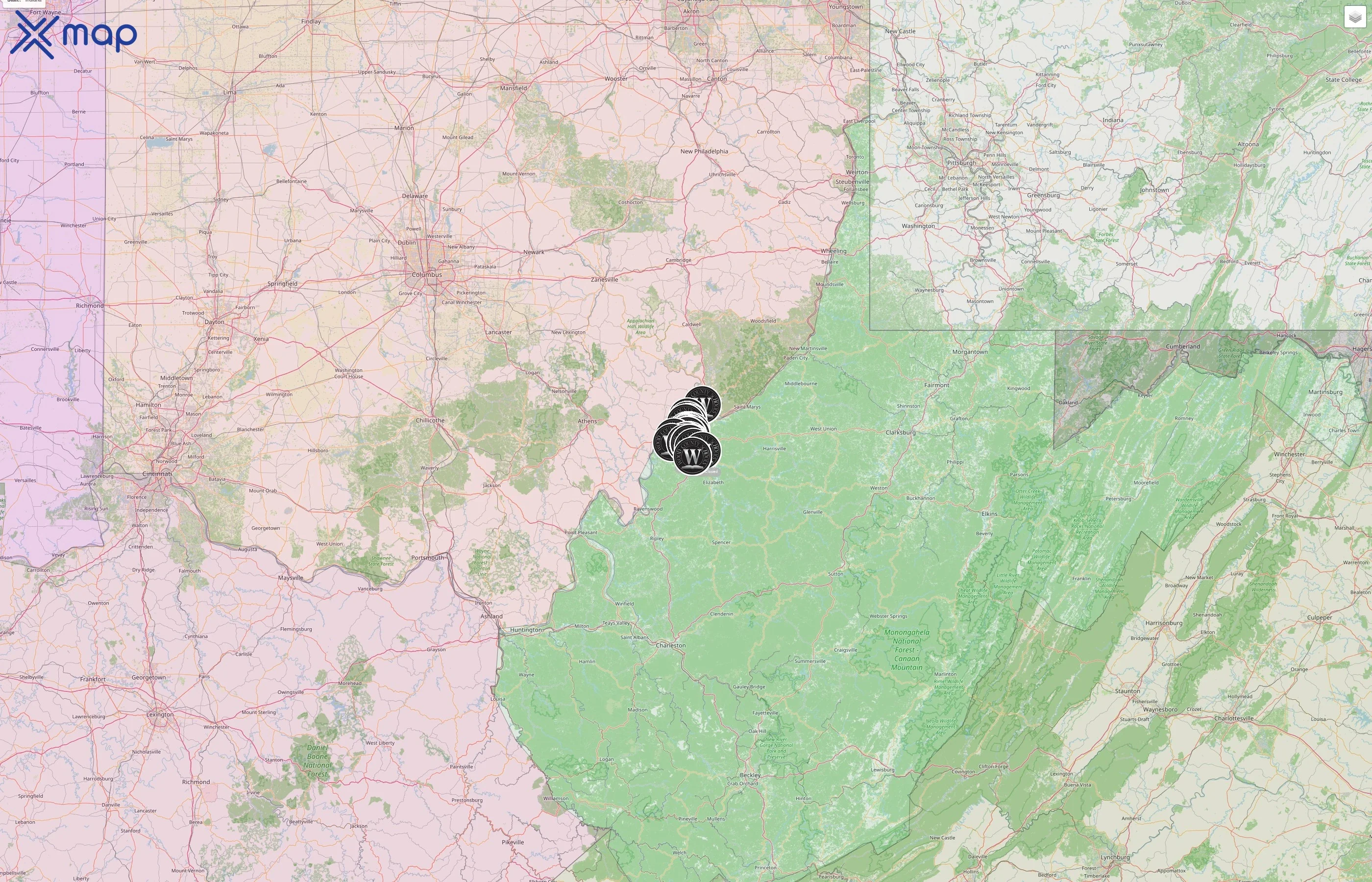Wood County Schools street hotspots