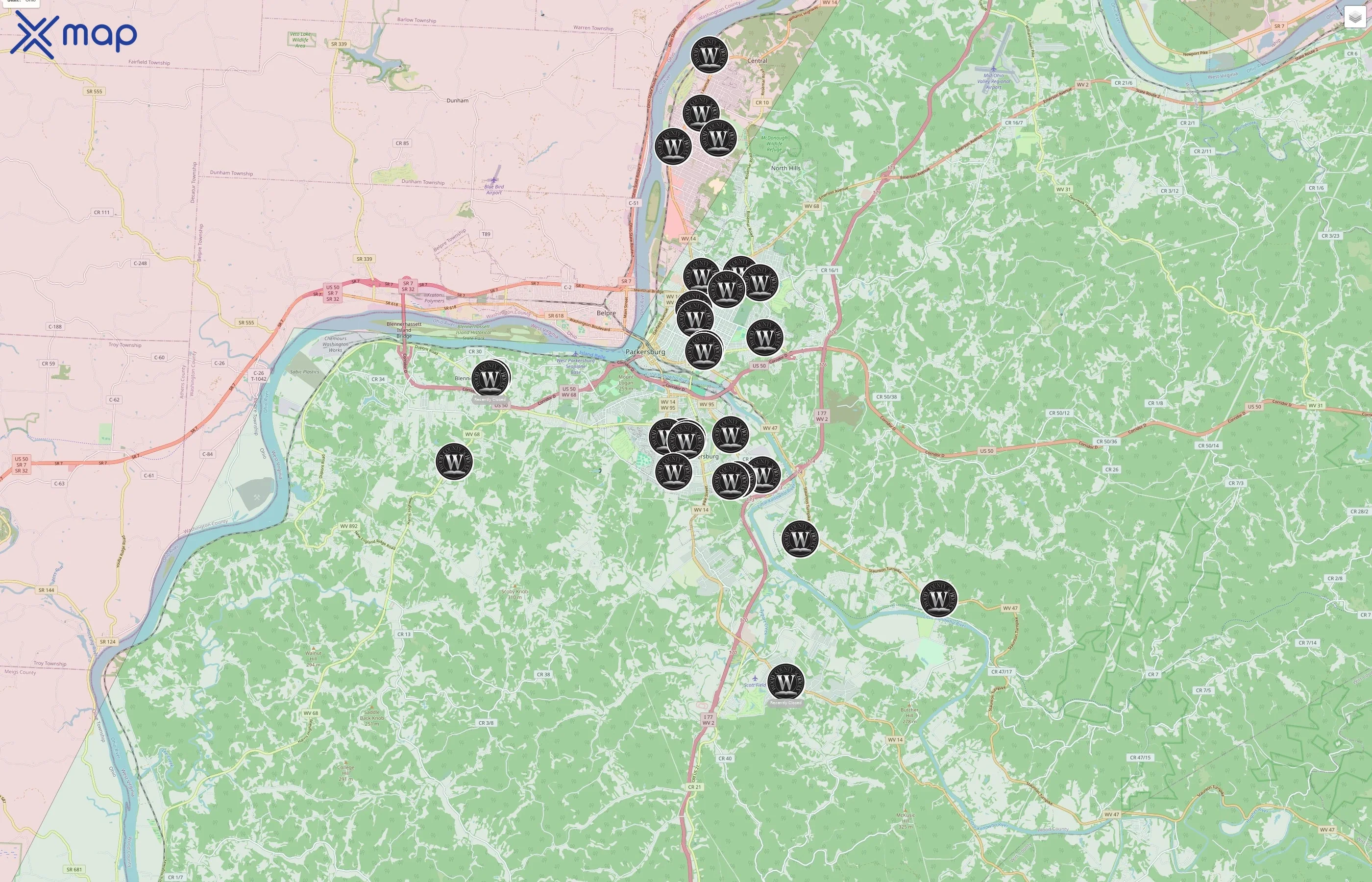 Wood County Schools traffic data
