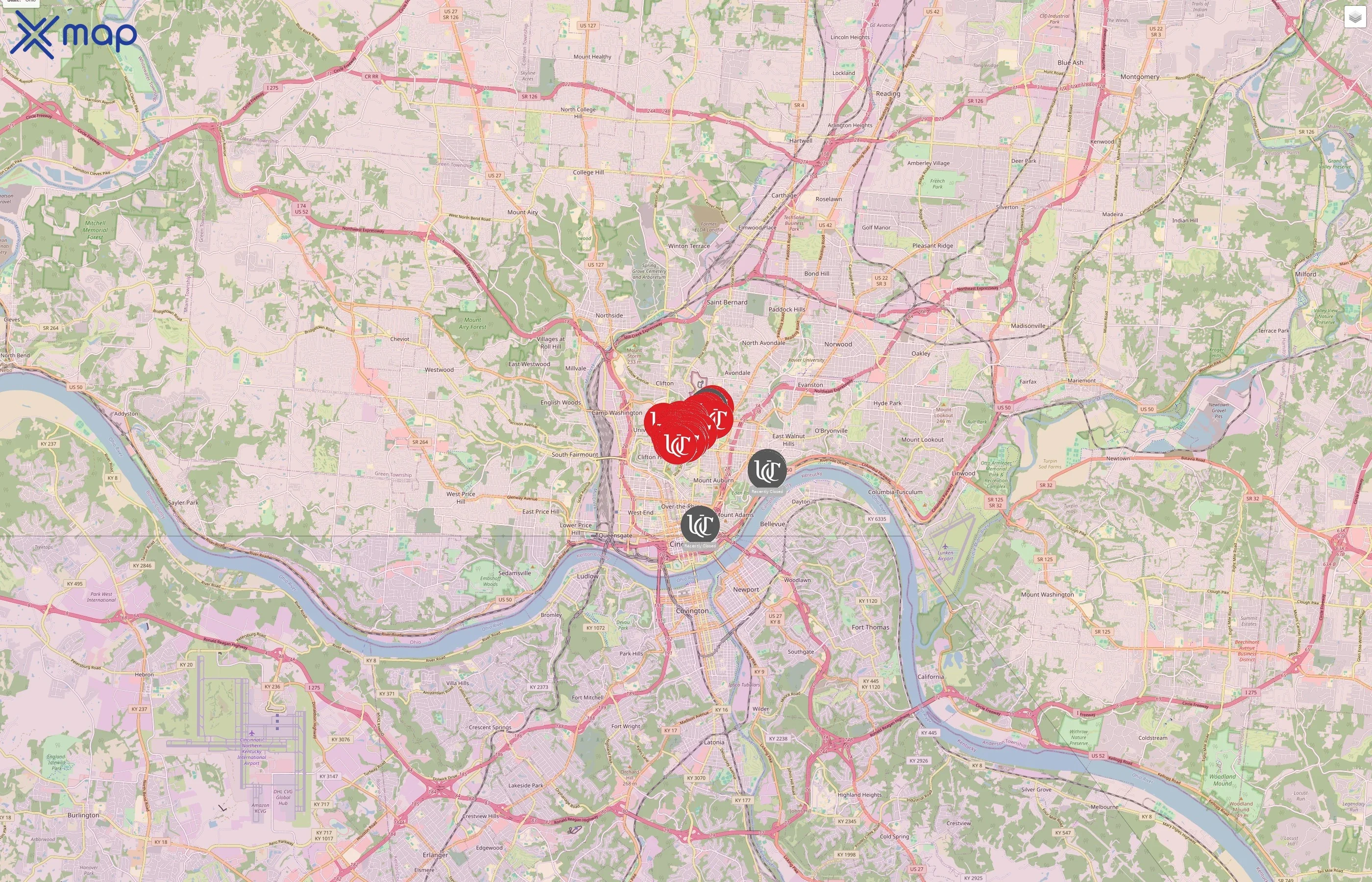 University of Cincinnati traffic data