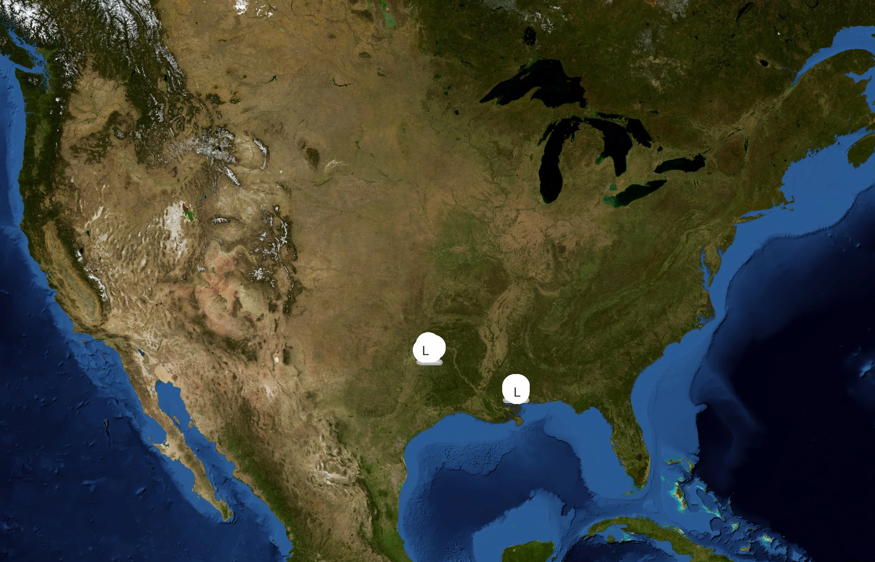 Lamar County state distribution