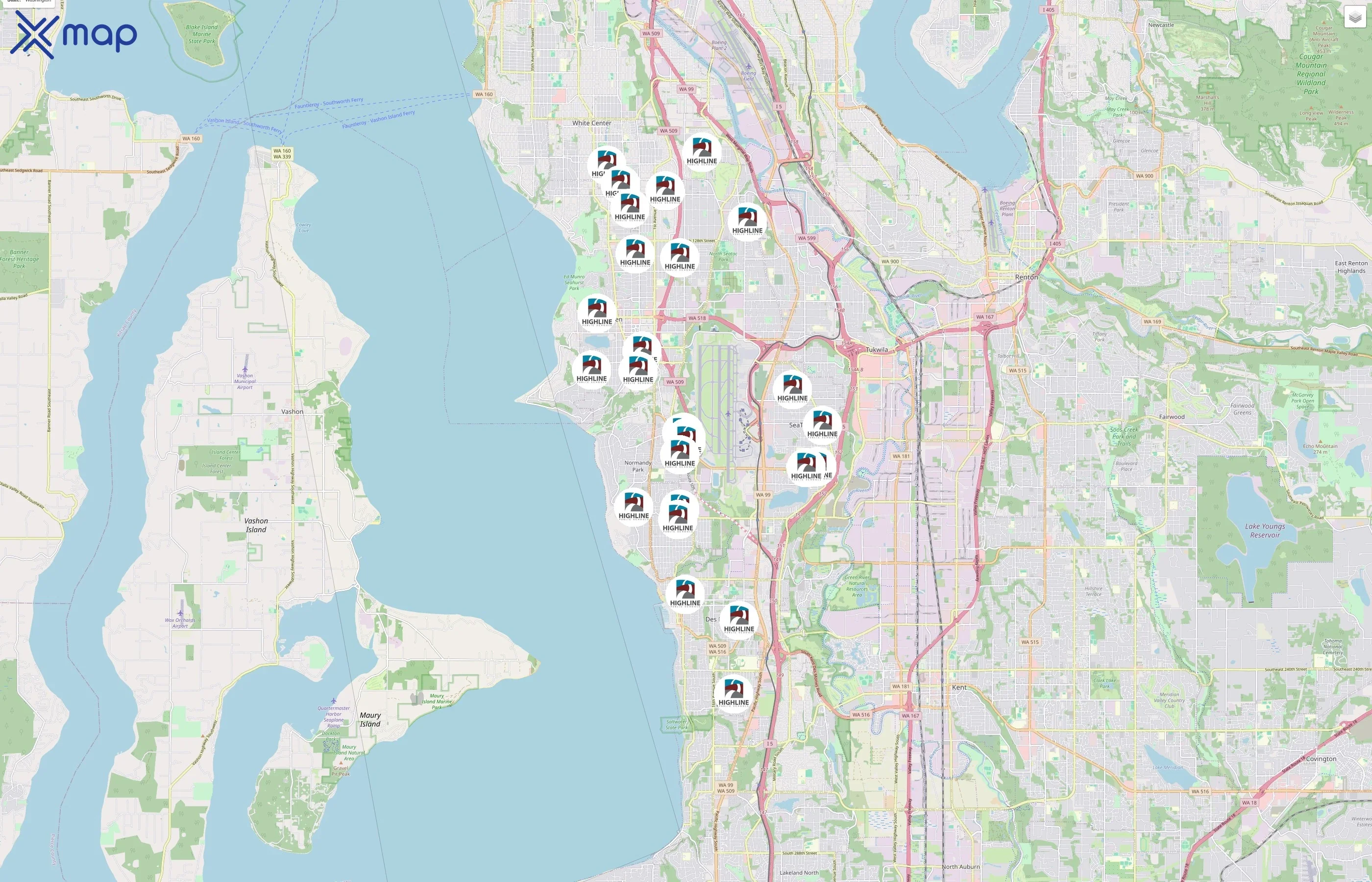 Highline Public Schools traffic data