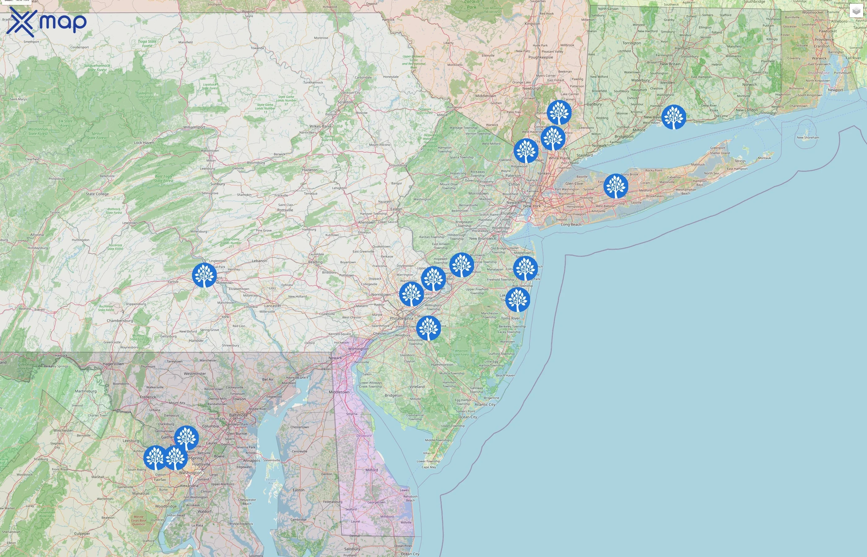Artis Senior Living street hotspots