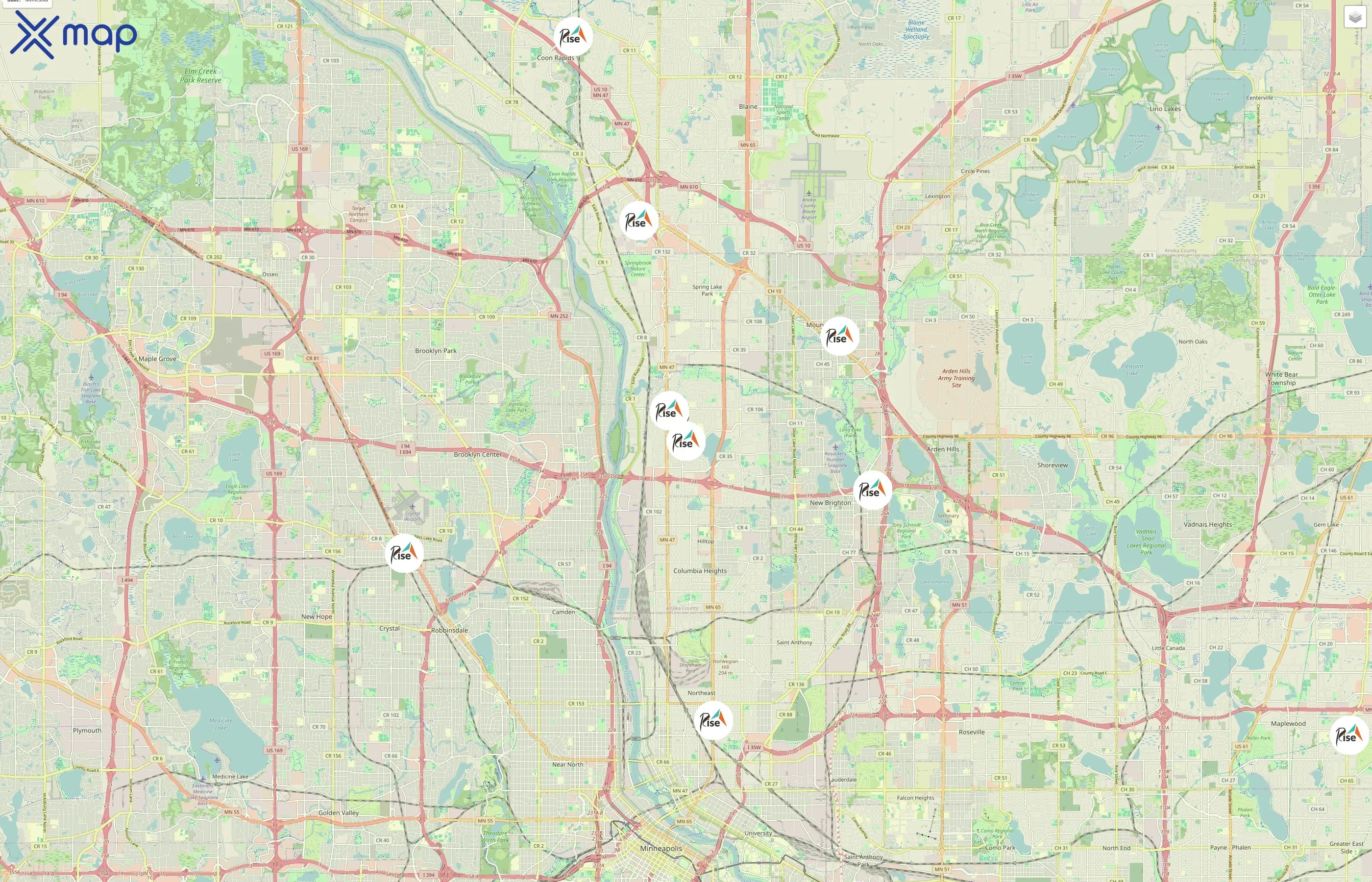Rise traffic data
