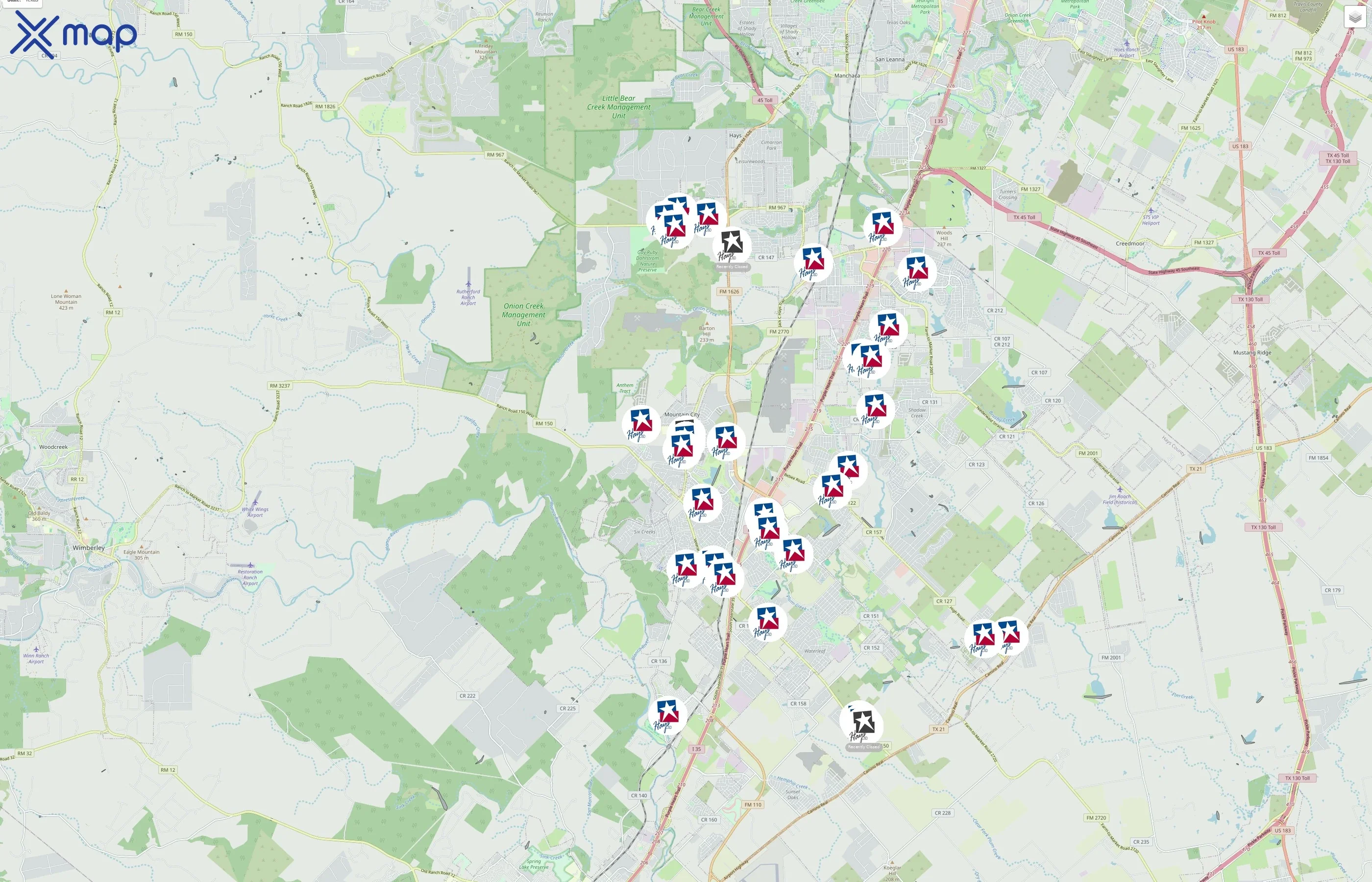Hays Consolidated Independent School District traffic data