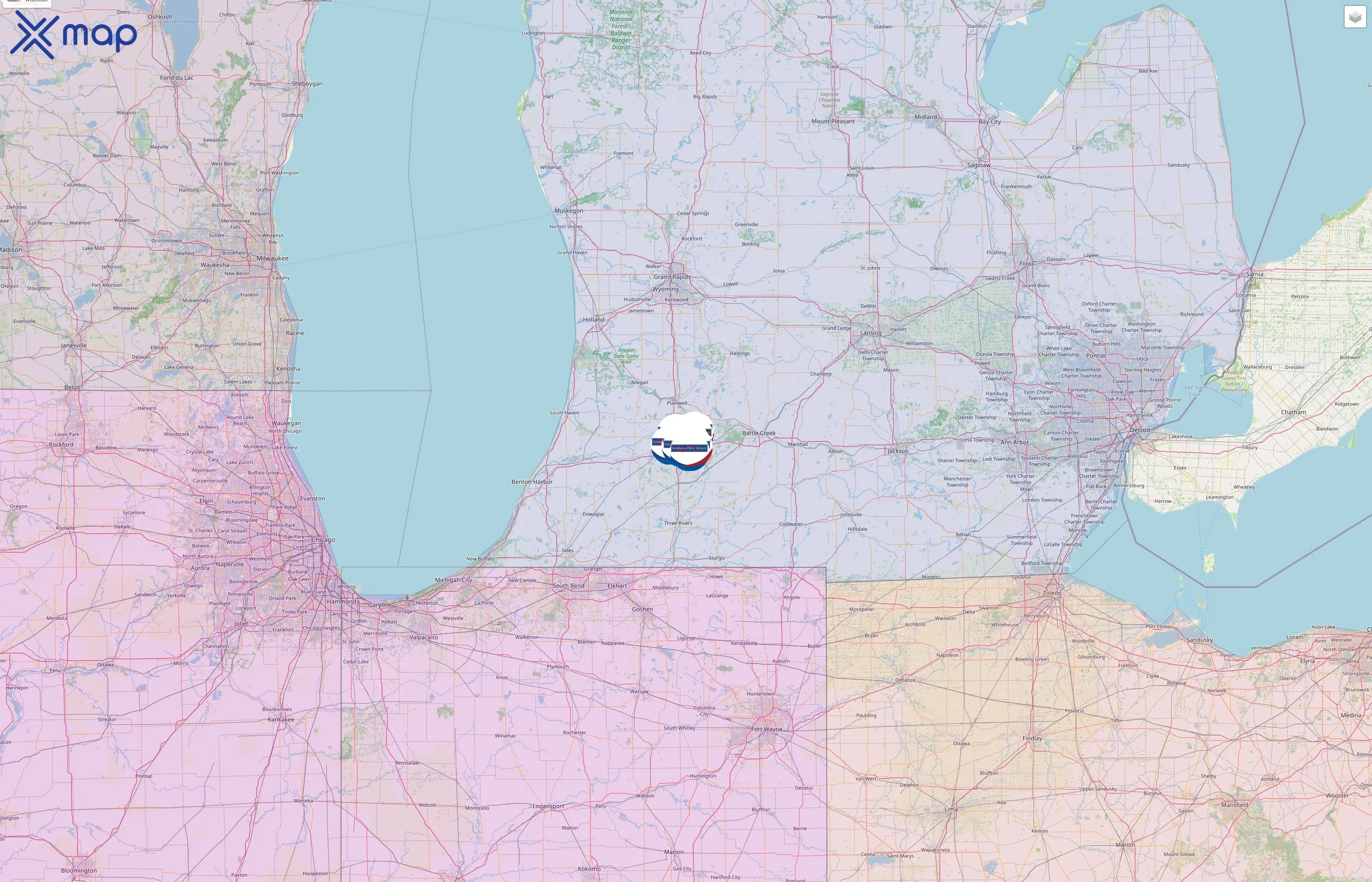 Kalamazoo Public Schools street hotspots