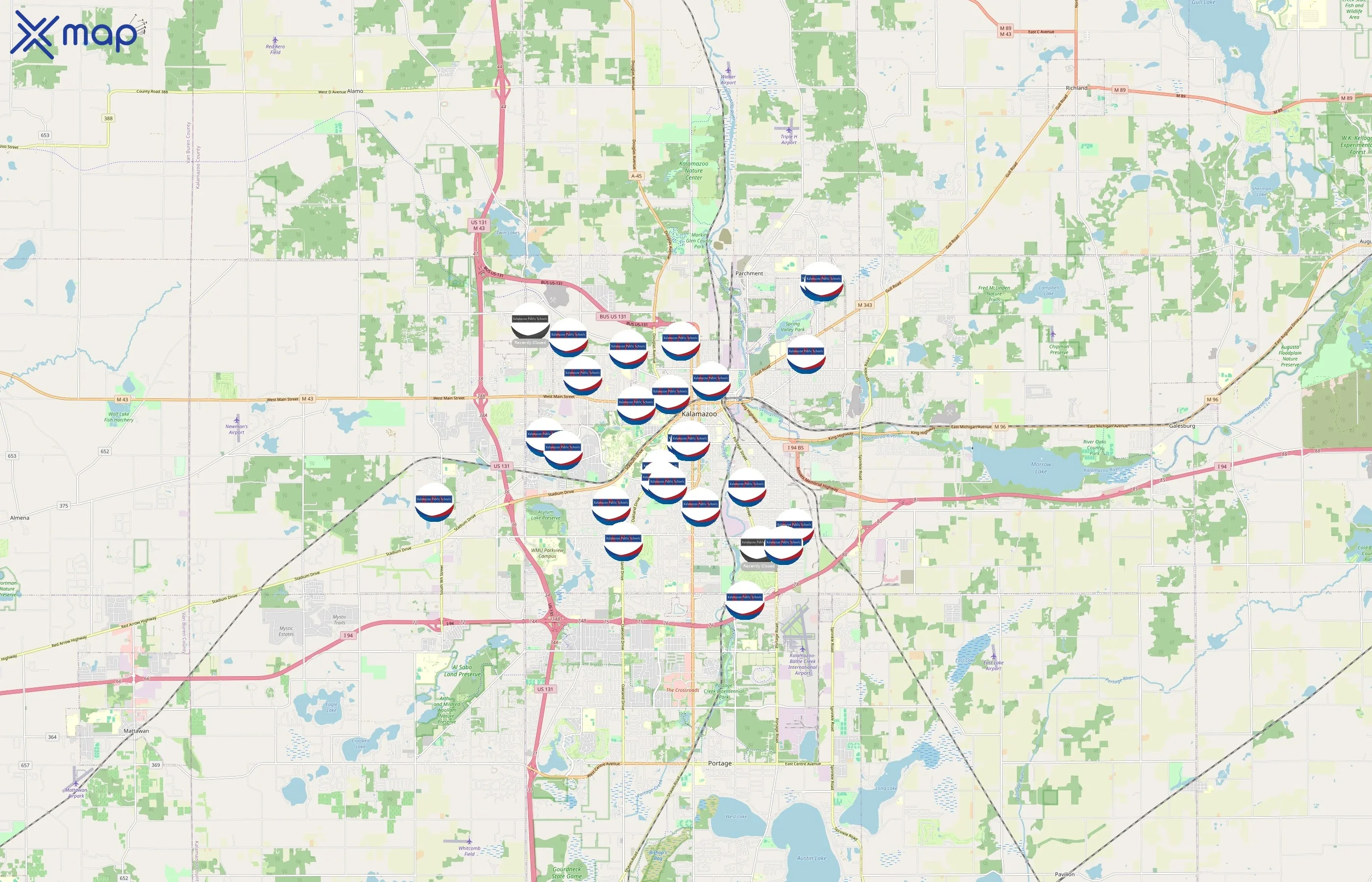 Kalamazoo Public Schools area coverage