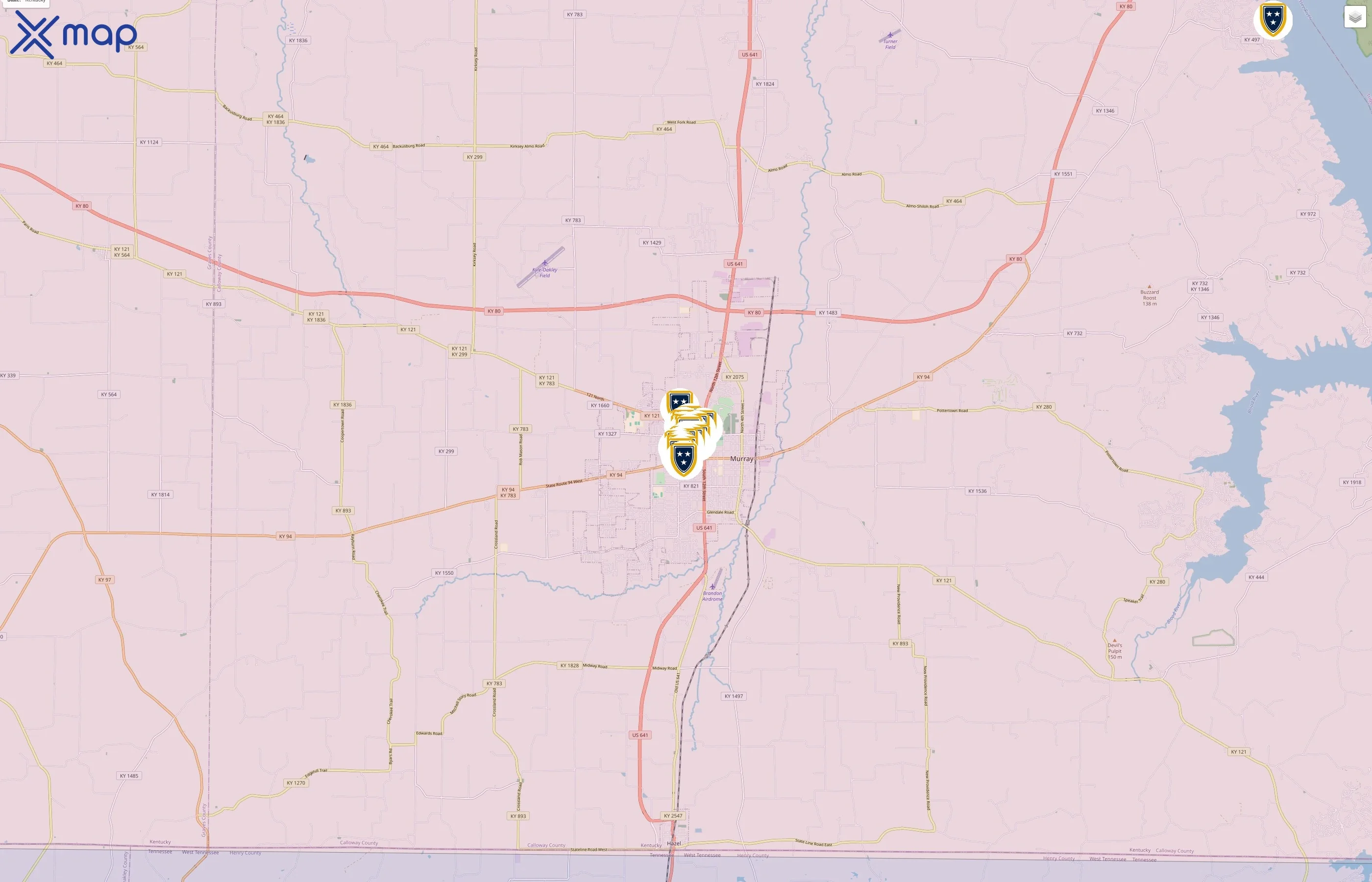 Murray State University traffic data